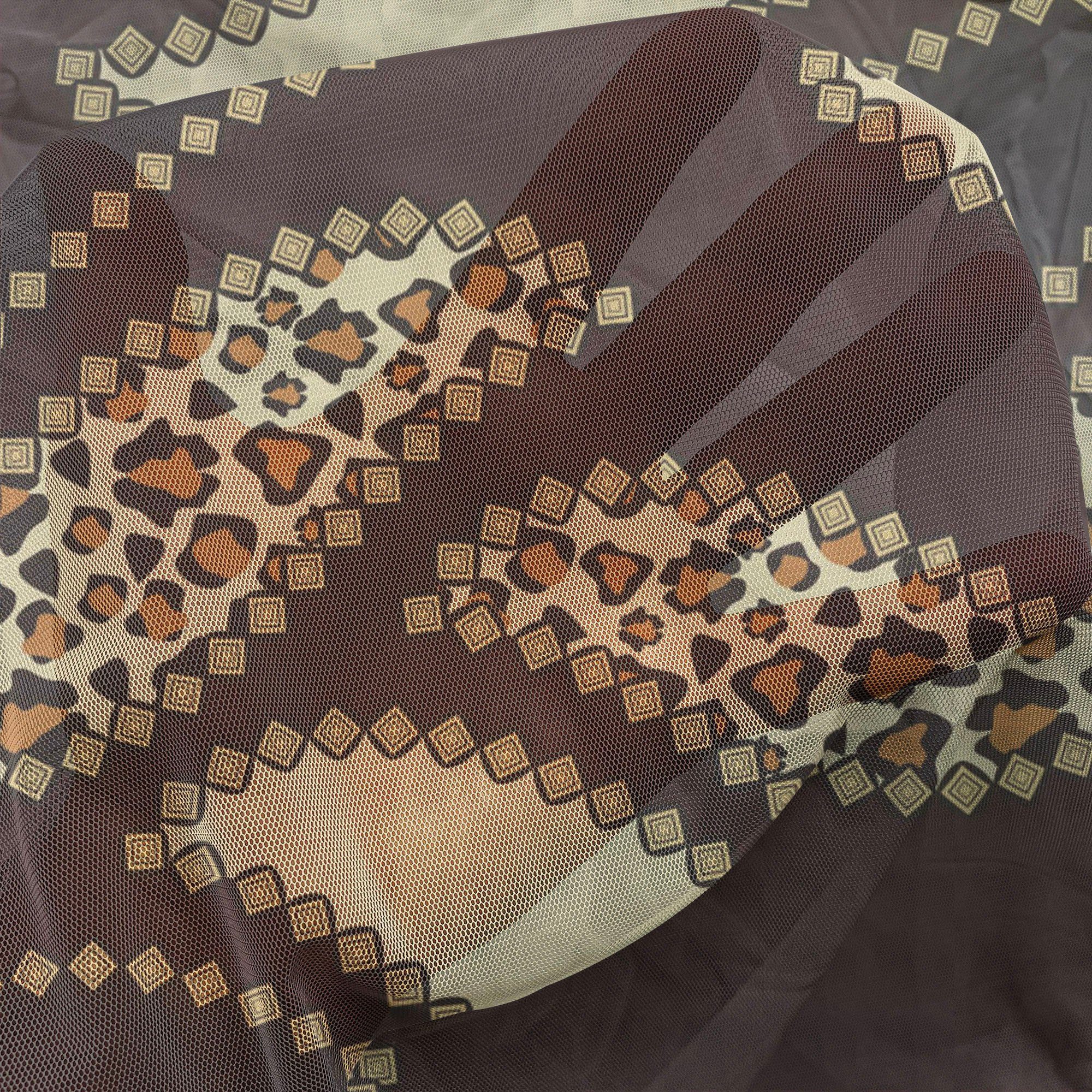Gardine schiere Drapierung für Hochzeit afrikanisch Panels, Cheetah-Haut-Muster Party 2 Safari Abakuhaus