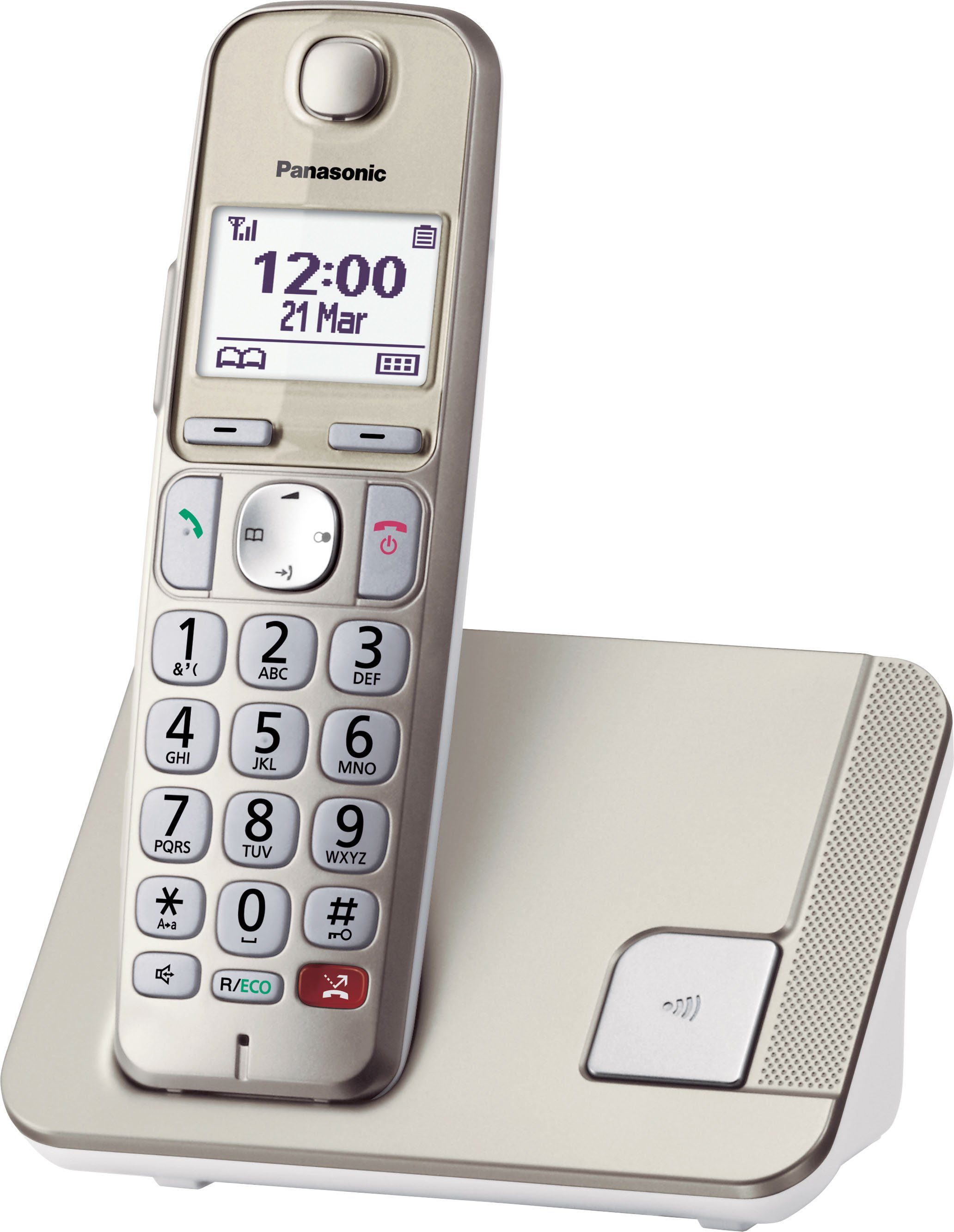 Panasonic KX-TGE250GN DECT-Telefon (Mobilteile: 1)