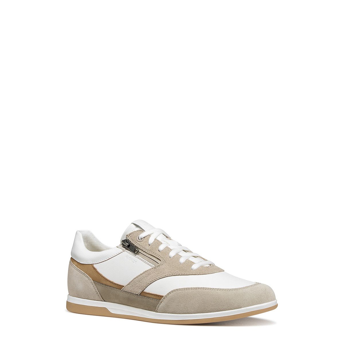 Geox GEOX RENAN, Sneaker, Beige kombiniert, Herren Sneaker