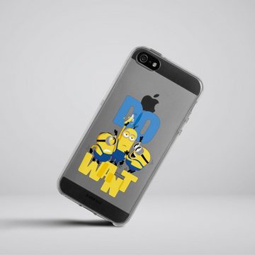 DeinDesign Handyhülle Minions Banane Film Minions Do Want, Apple iPhone 5 Silikon Hülle Bumper Case Handy Schutzhülle