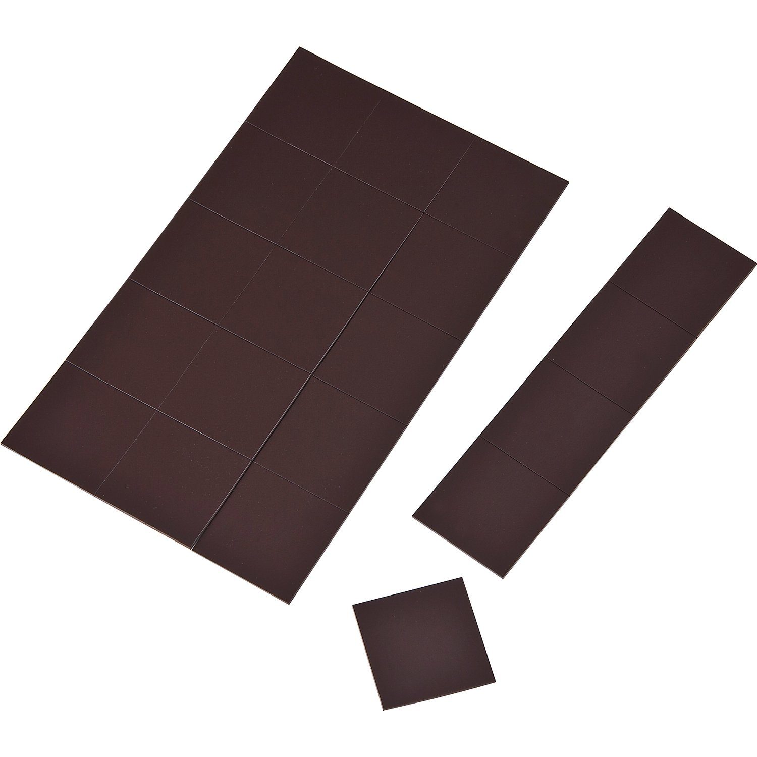 EDUPLAY Experimentierkasten Magnet-Quadrate selbstklebend