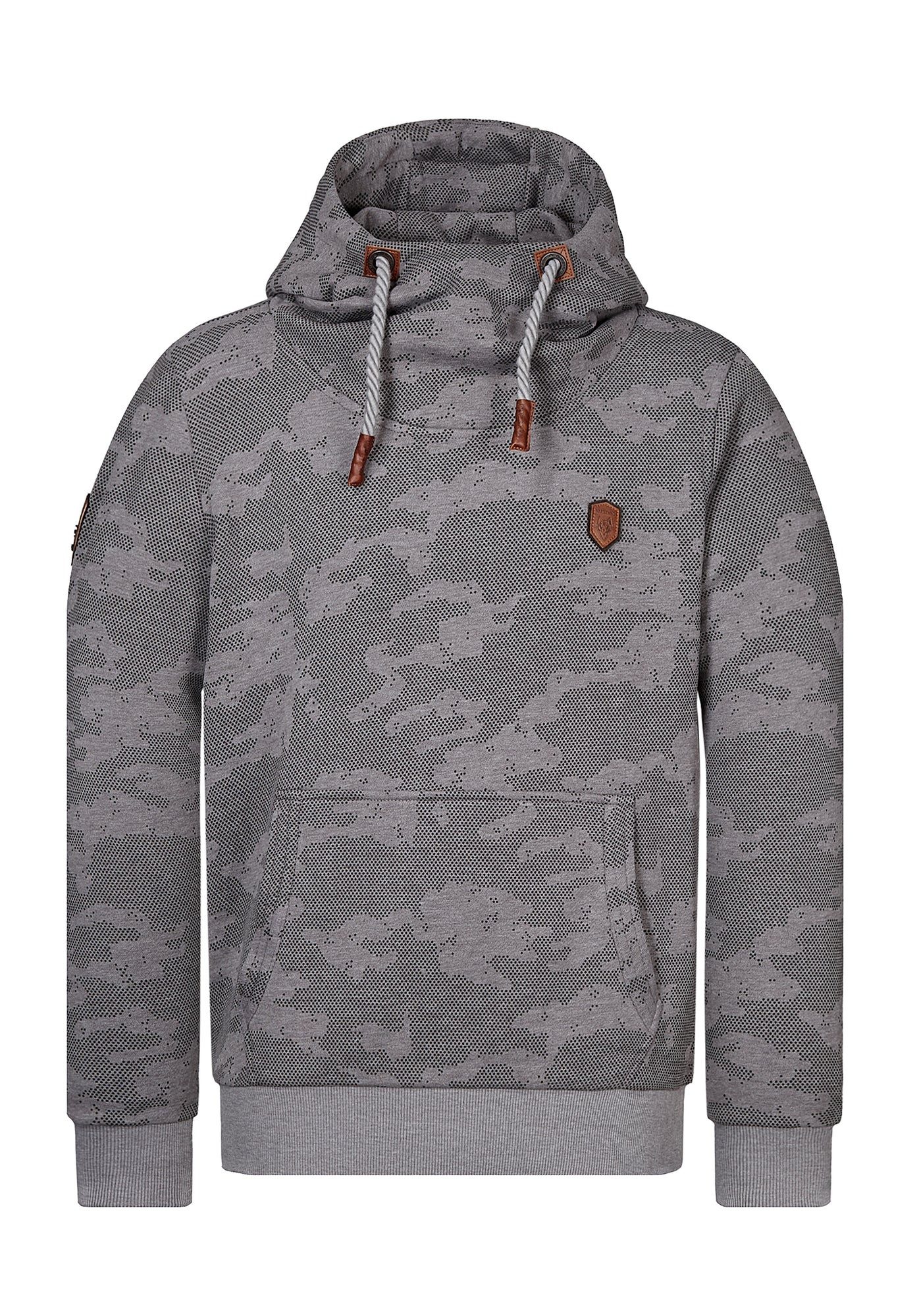 naketano Hoodie Kapuzenpullover Herren Baumwolle, weich, Kapuze, Kängurutasche (Spar-Set, Supapimmel) Hoodie, weiche Sweatware, Rippbündchen, Streetwear, Loungewear