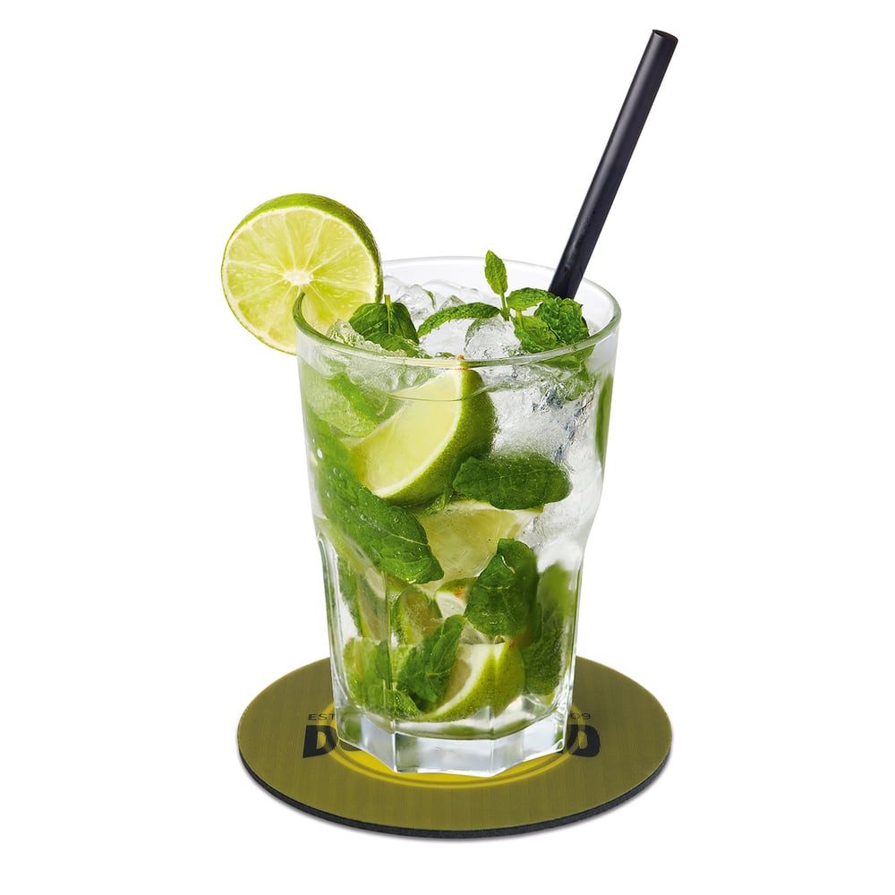 BVB Getränkeuntersetzer BVB Untersetzer 3D 5er-Set gelb/schwarz, 5-tlg., 3D-Effekt