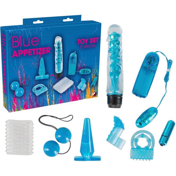 You2Toys Erotik-Toy-Set Blue Appetizer 8-tlg.