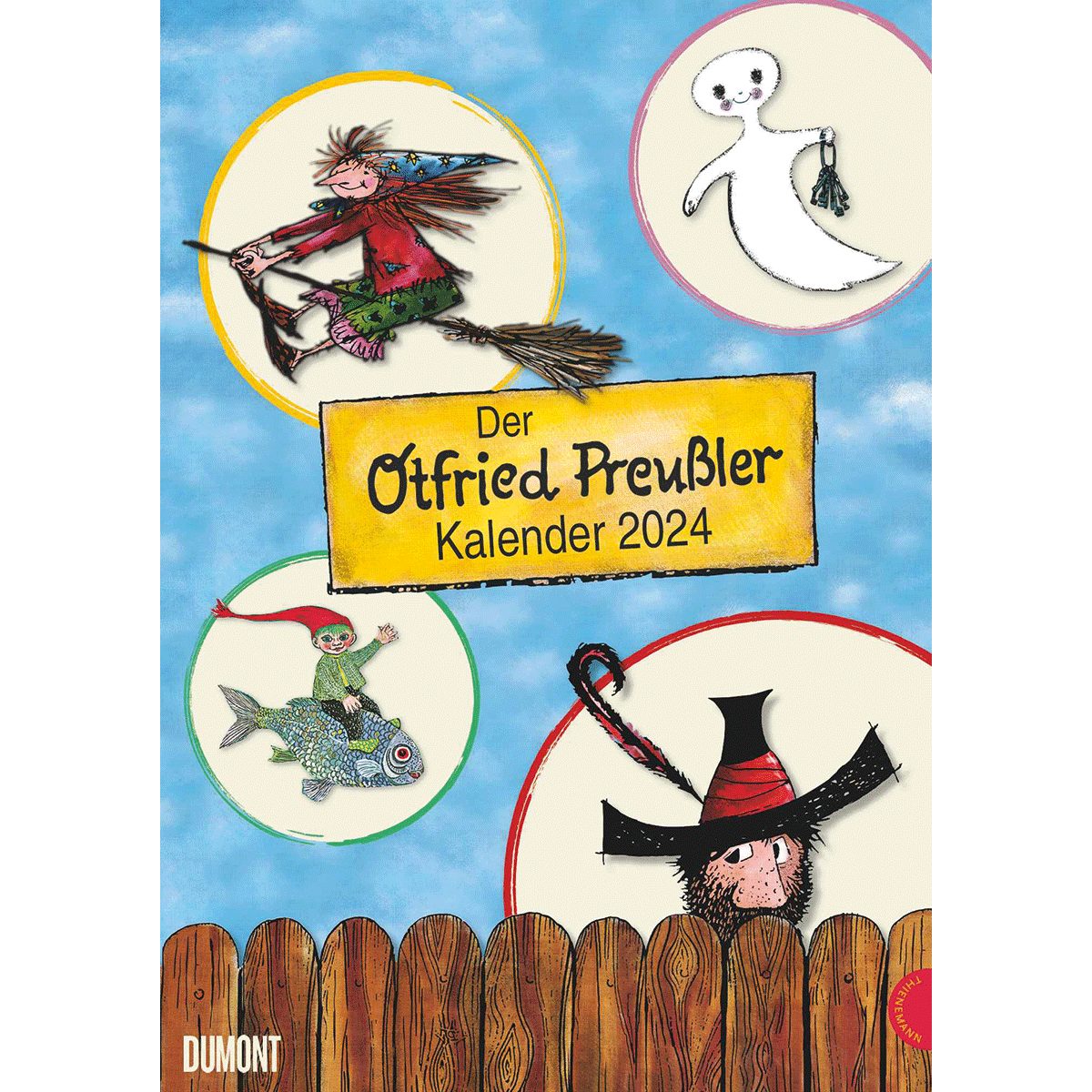 DUMONT Wandkalender Kal. 2024 Der Otfried-Preußler-Kalender