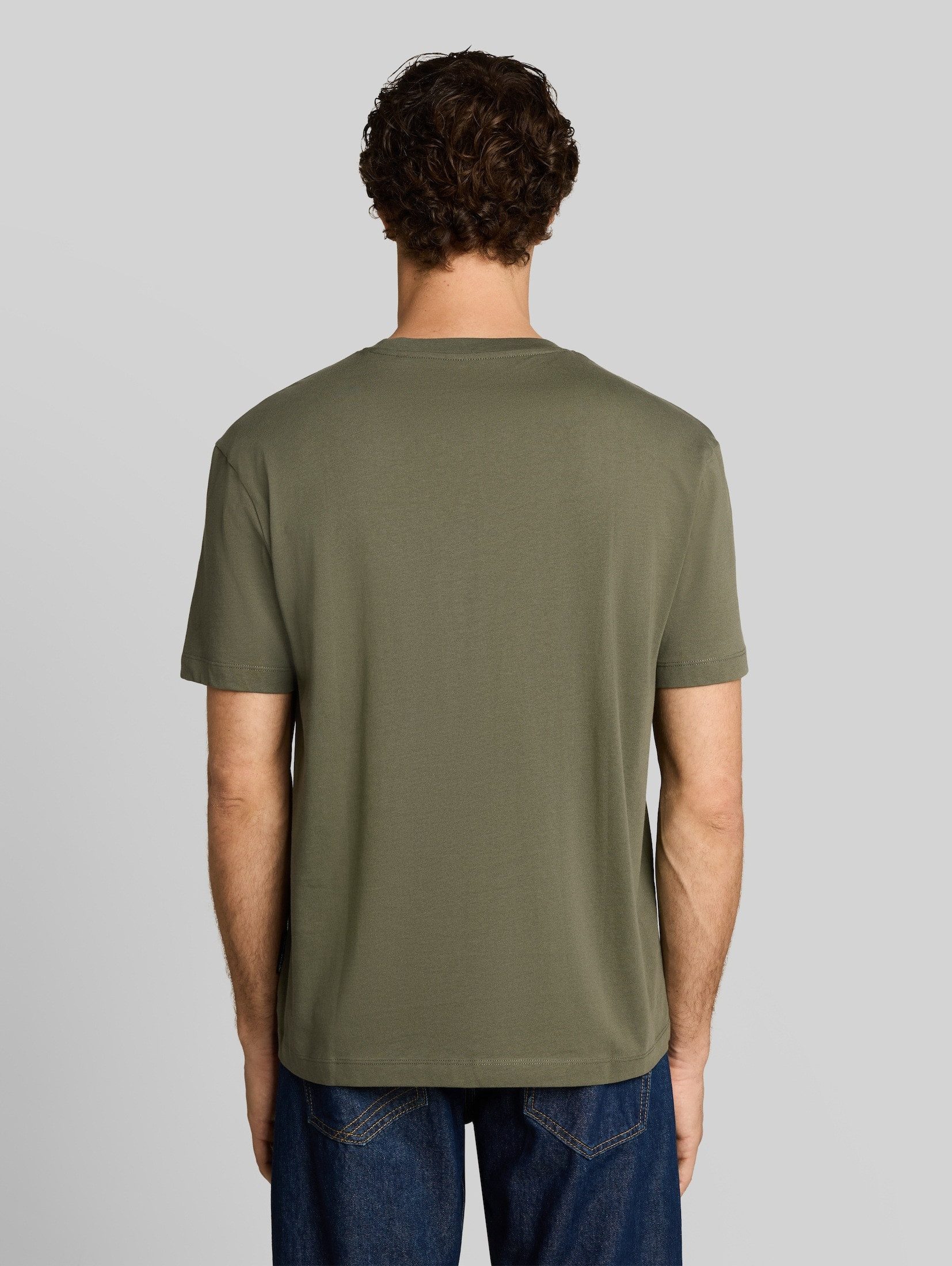 TOM TAILOR Denim T-Shirt T-Shirt (im Einserpack) Relaxed Fit T-Shirt aus Baumwolle