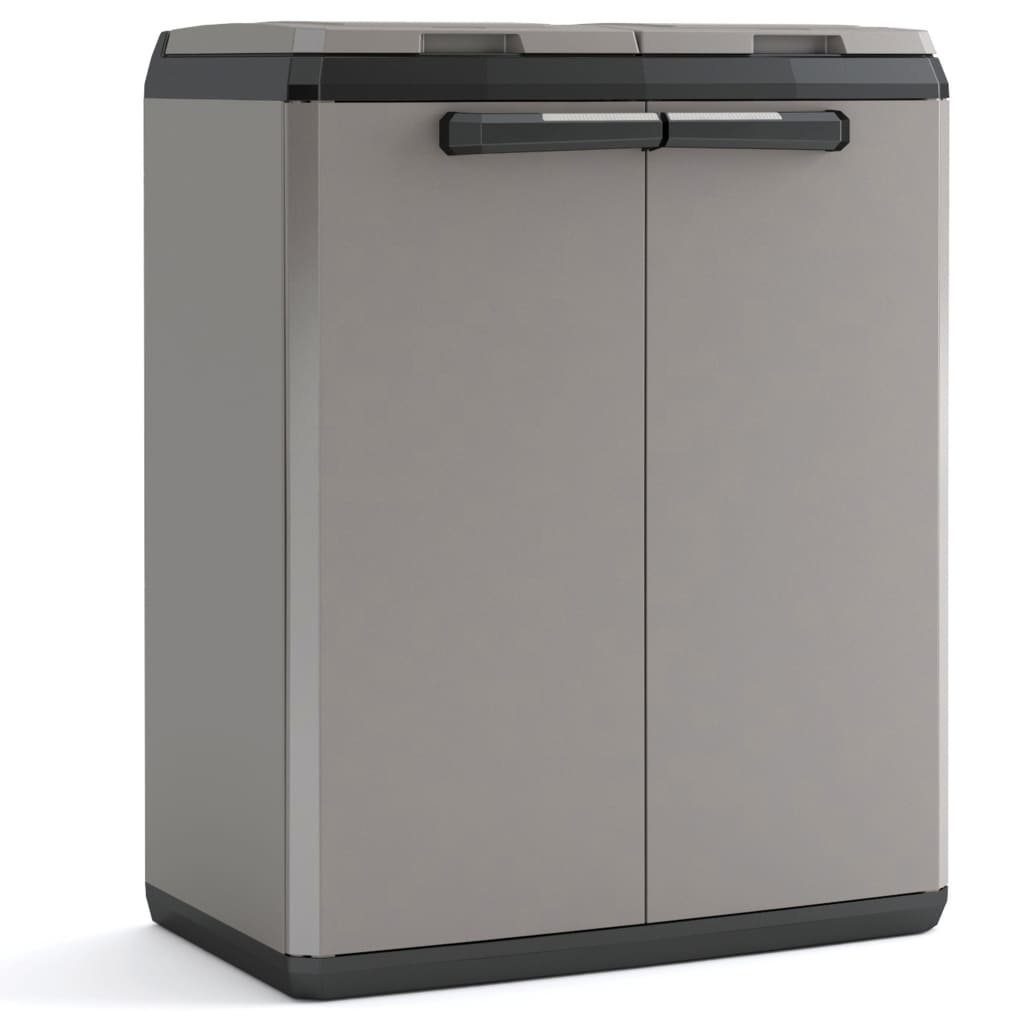 Produktbild von Keter XL Garage Hochschrank – Großer Stauraum-Schrank Für Garage & Keller, Schwarz