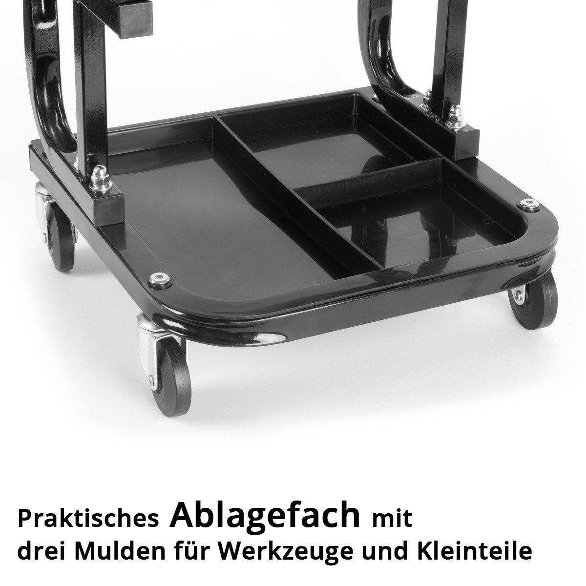 STAHLWERK Werkstattwagen WRS-35 ST Schwarz mit 136 kg Tragkraft, max. Tragl günstig online kaufen