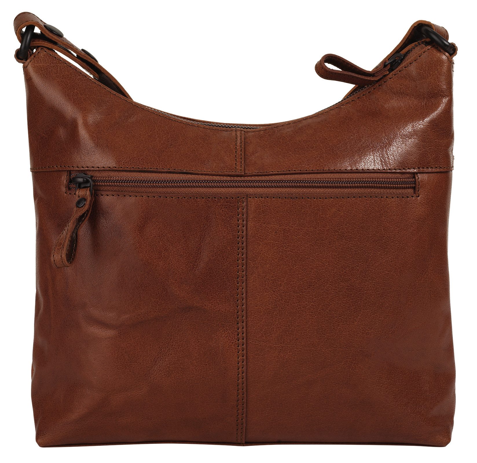 Spikes & Sparrow Umhängetasche, echt Leder