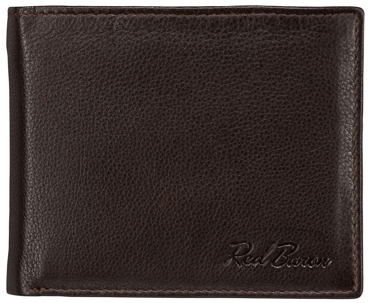 Geldbörse Geldbeutel Leder Braun RB-WT-006-08