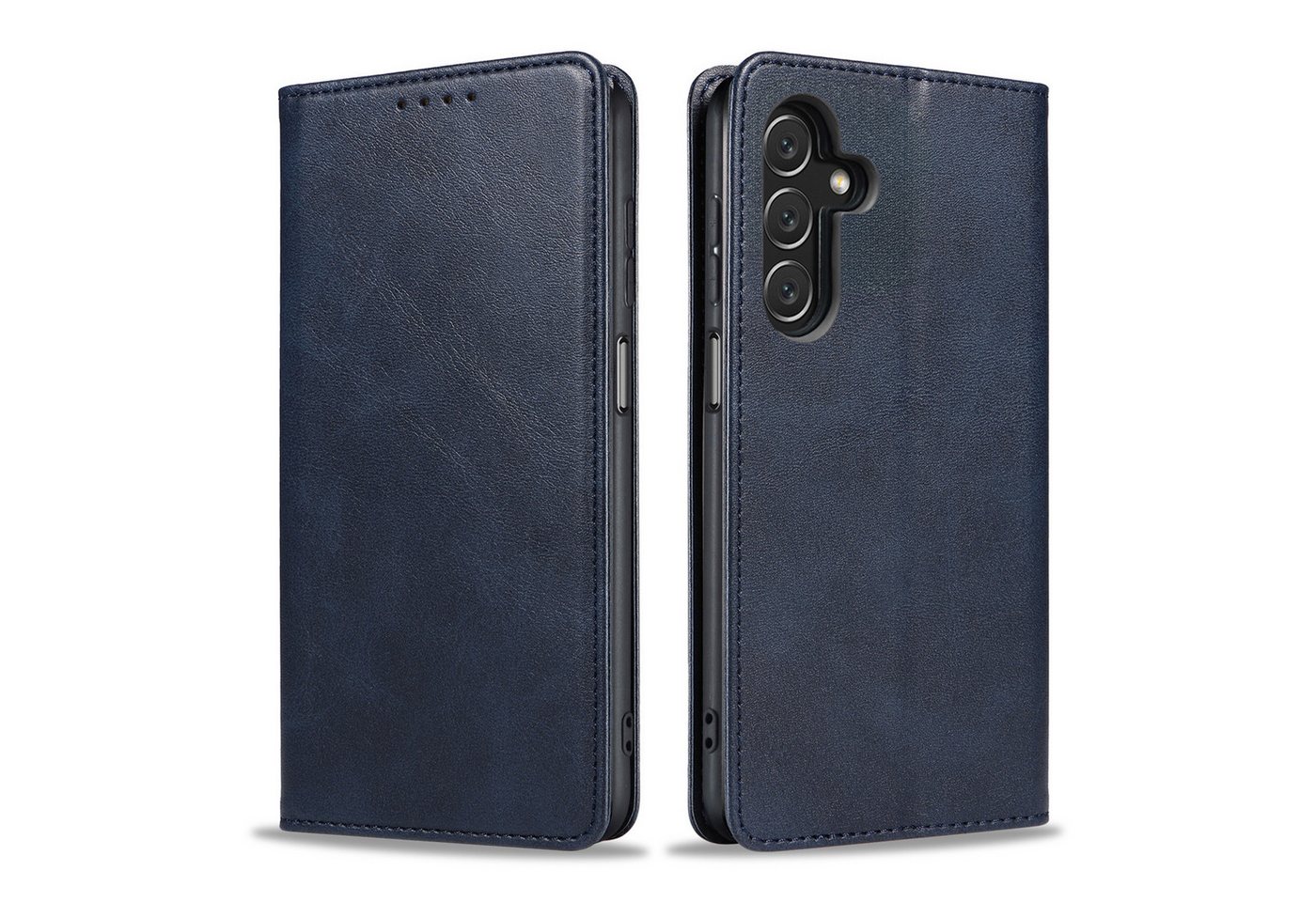 Tec-Expert Handyhülle Tasche Hülle für Samsung Galaxy A15 / Samsung Galaxy A15 5G 6.5 Zoll, 6.5 ", Cover Klapphülle Case mit Kartenfach Fliphülle aufstellbar