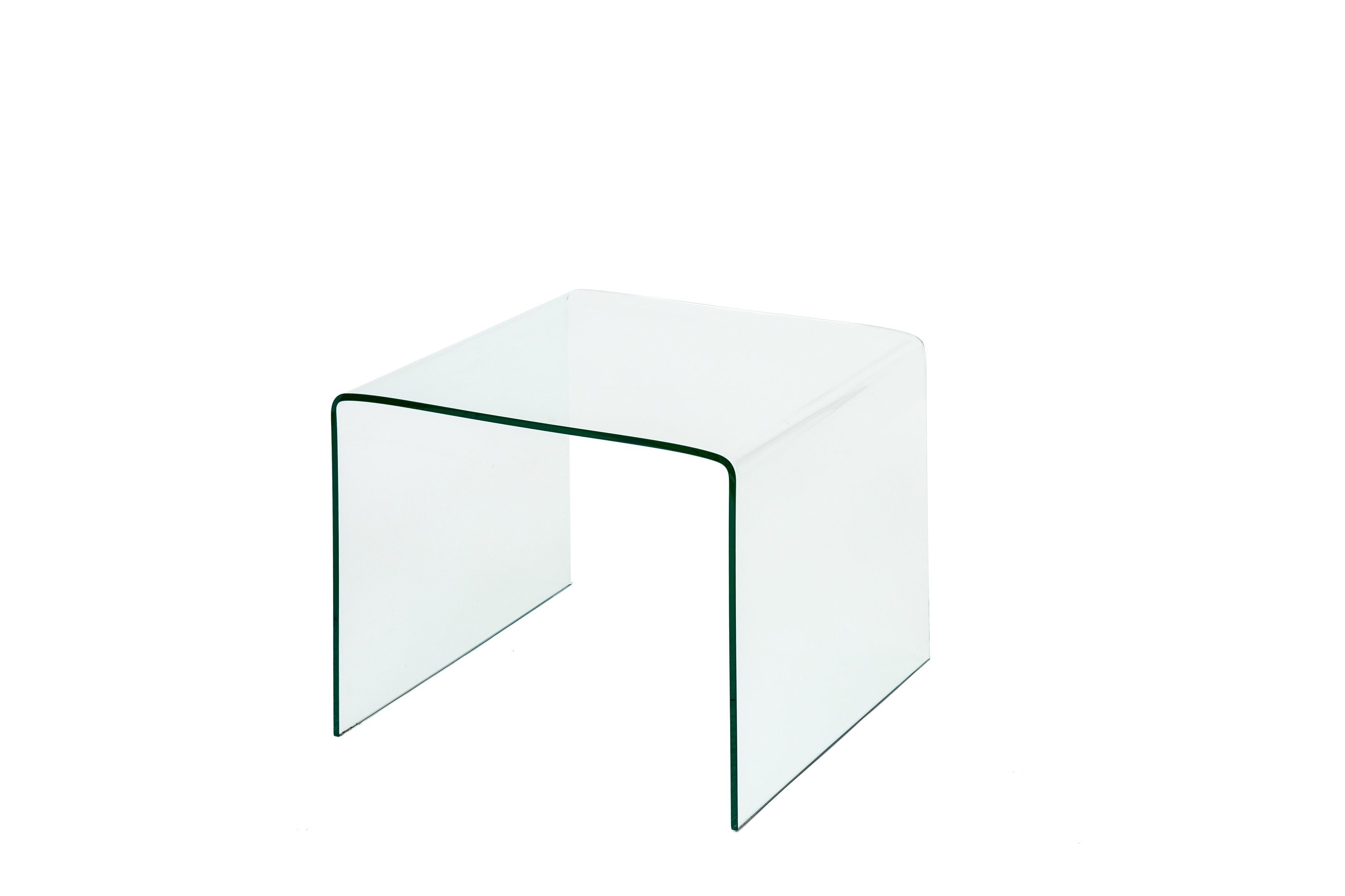 Concept GmbH Couchtisch in Klarglas, Glas günstig online kaufen