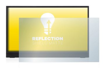upscreen Schutzfolie für ViewSonic VA1655 Tragbarer Monitor, Displayschutzfolie, Folie matt entspiegelt Anti-Reflex