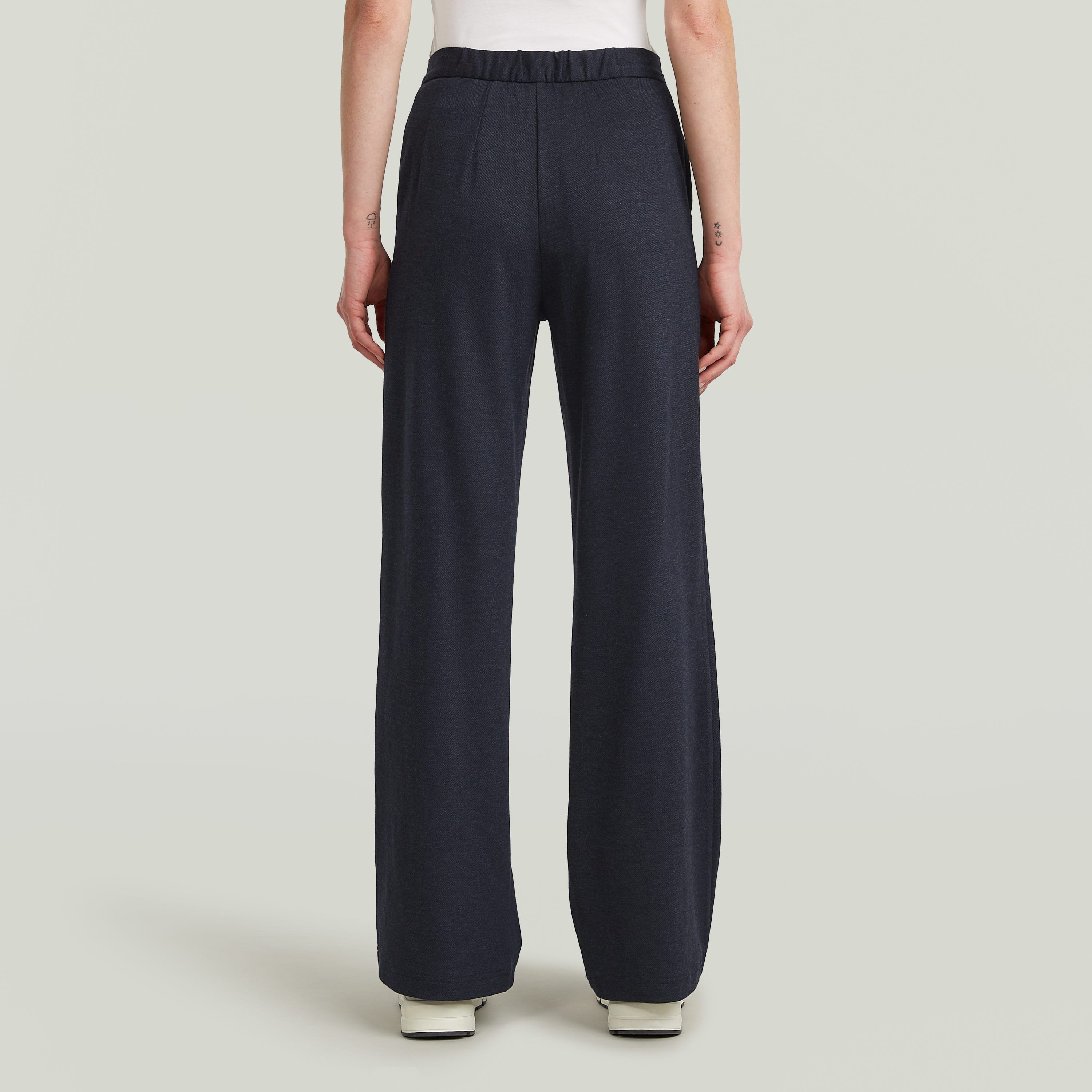 G-STAR Jerseyhose Dressed Jersey Pants mit einem bequemen Gummibund hinten