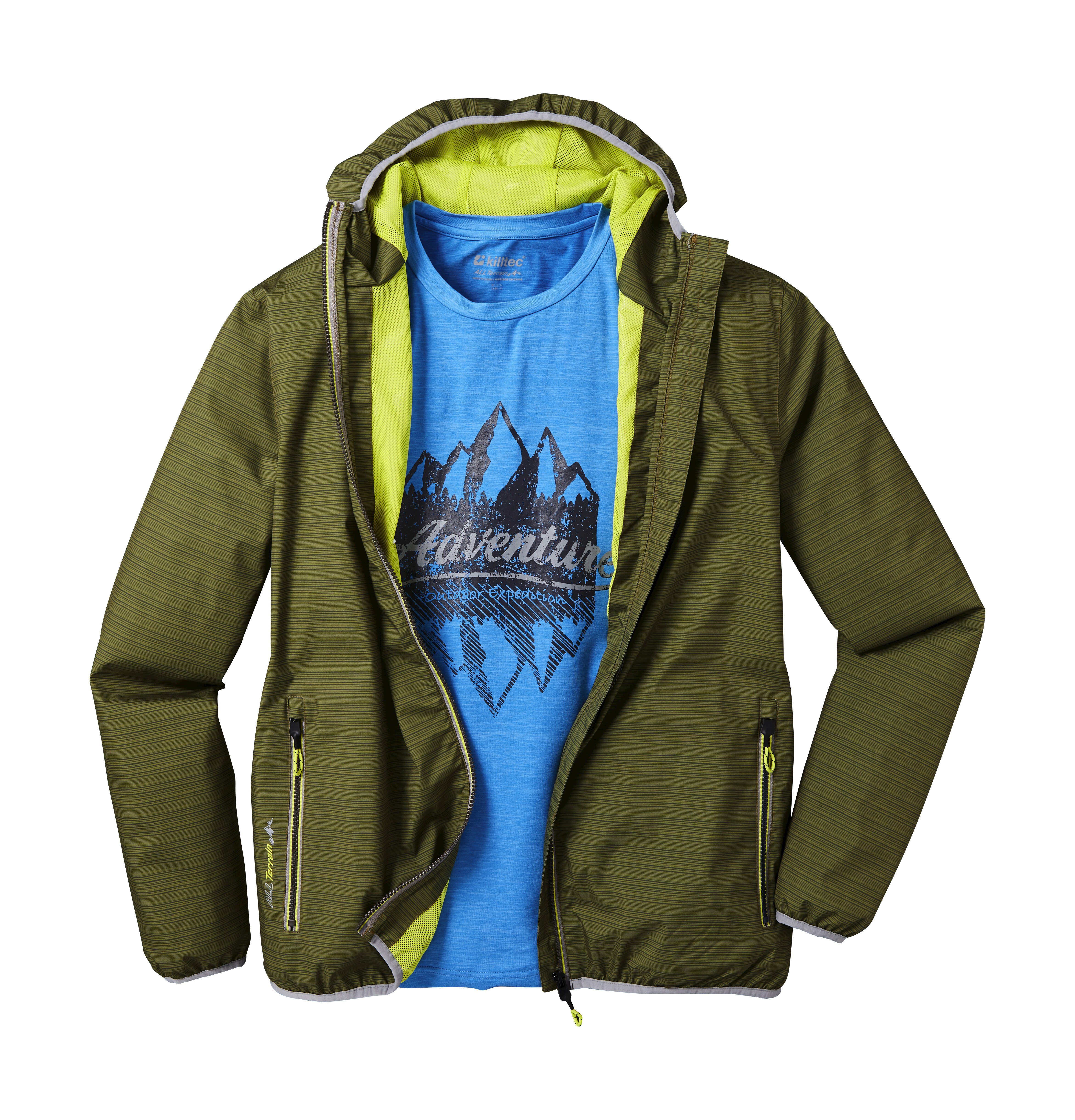 JCKT Killtec Outdoorjacke KOS 4 MN olivgrün