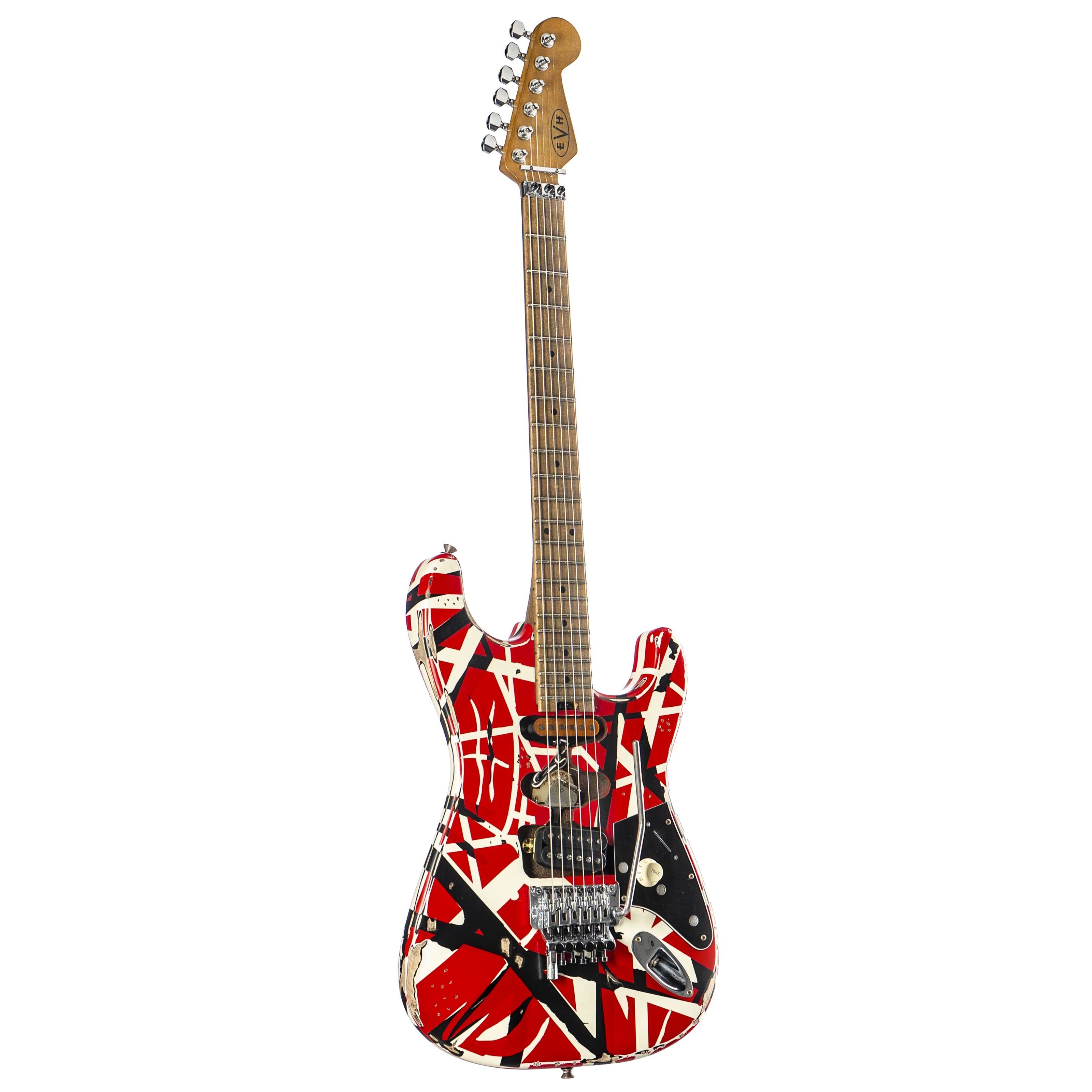 EVH E-Gitarre, E-Gitarren, ST-Modelle, Striped Series Frankie - E-Gitarre
