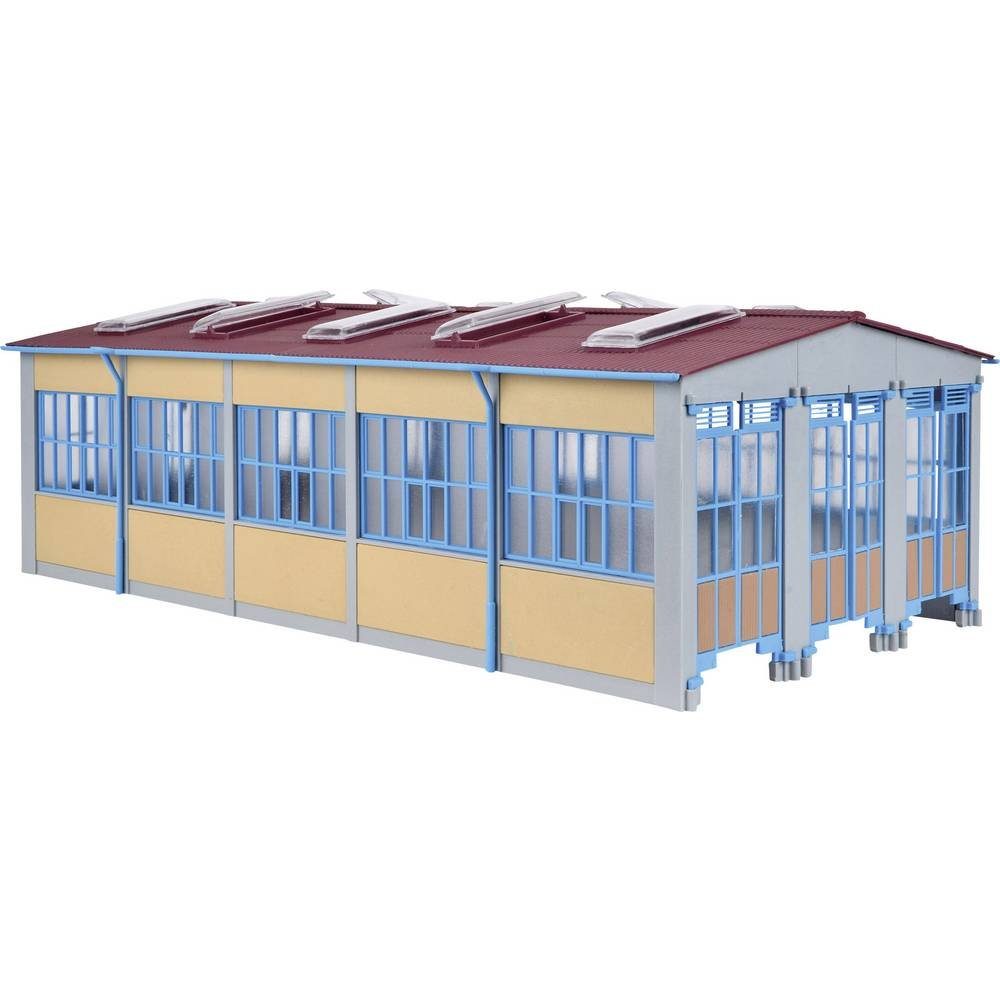 Kibri Modelleisenbahn-Set H0 Dreiständiger Lokschuppen 39450