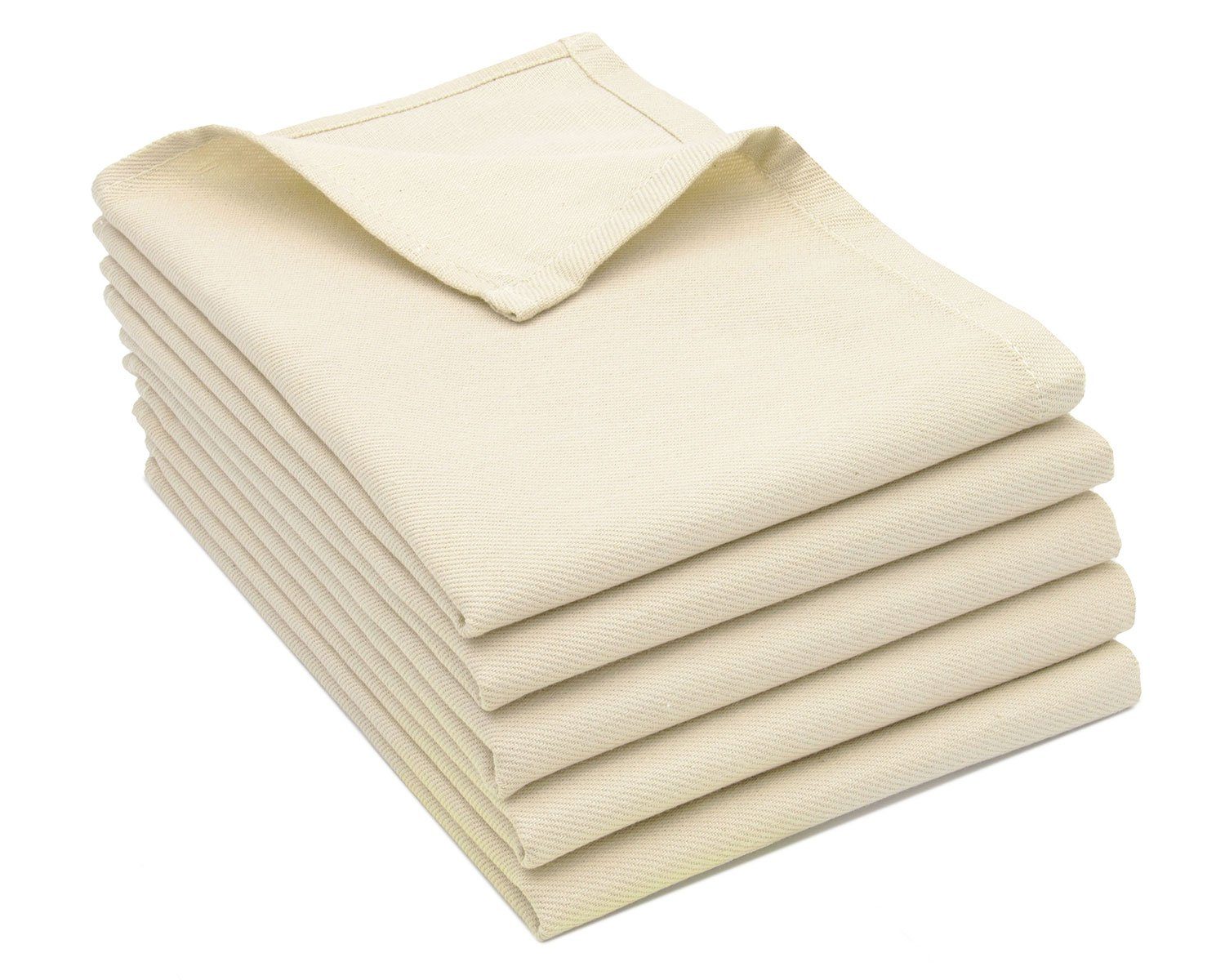 ZOLLNER Geschirrtuch, (Spar-Set, 5-tlg), 50 x 70 cm, 100% Baumwolle, vom Hotelwäschespezialisten