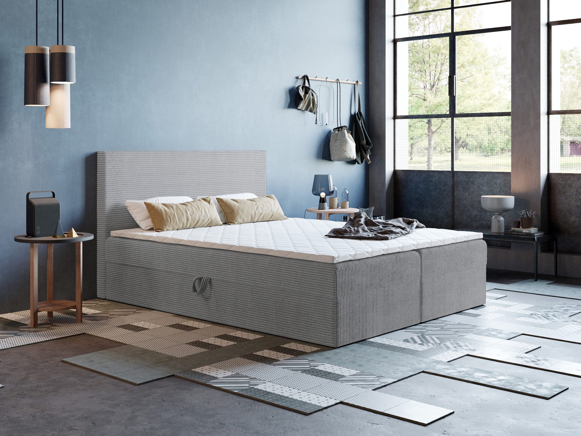 Godre Boxspringbett 180x200 cm - mit günstig online kaufen