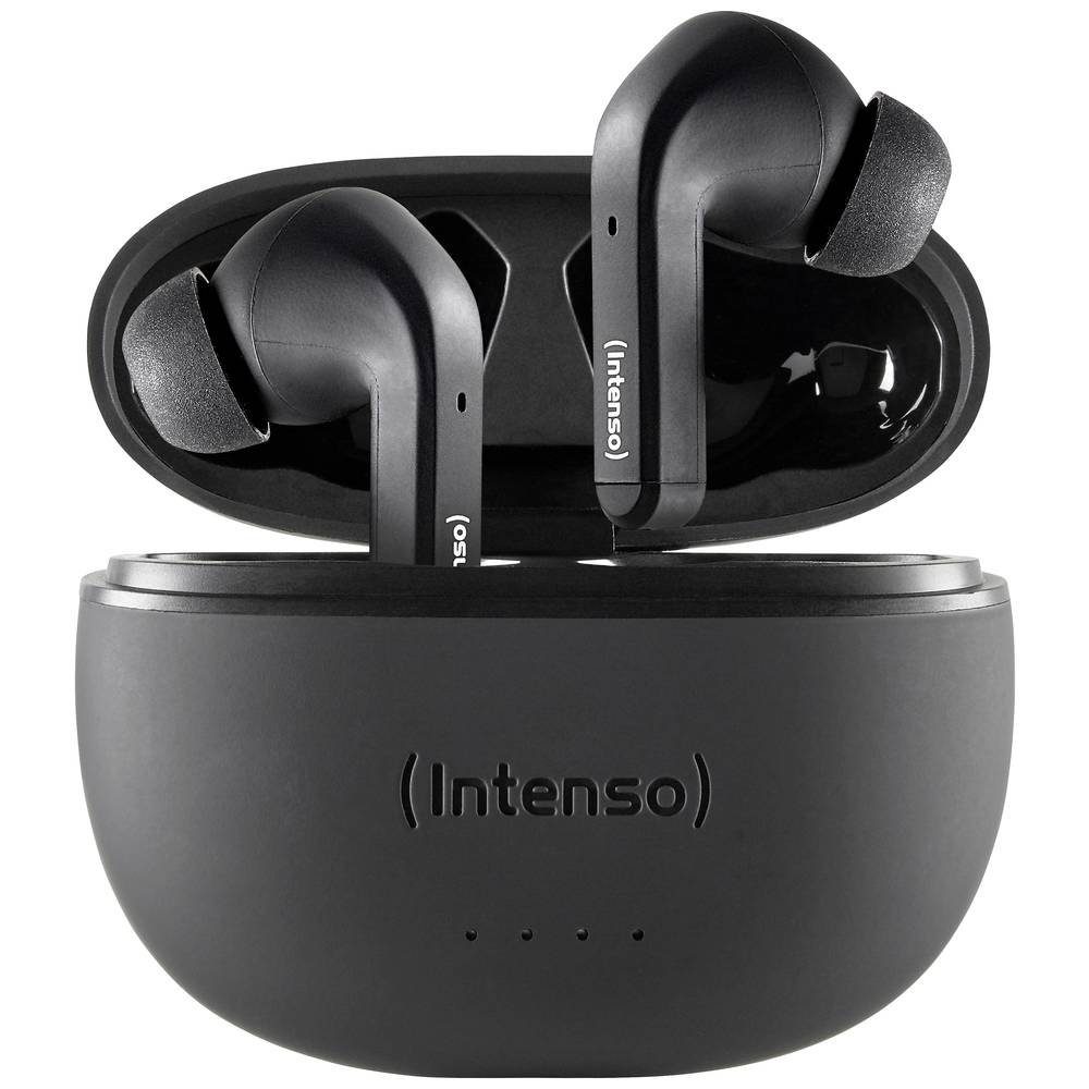 Intenso In Ear Headset Kopfhörer (Batterieladeanzeige, Headset, Ladecase, Touch-Steuerung)
