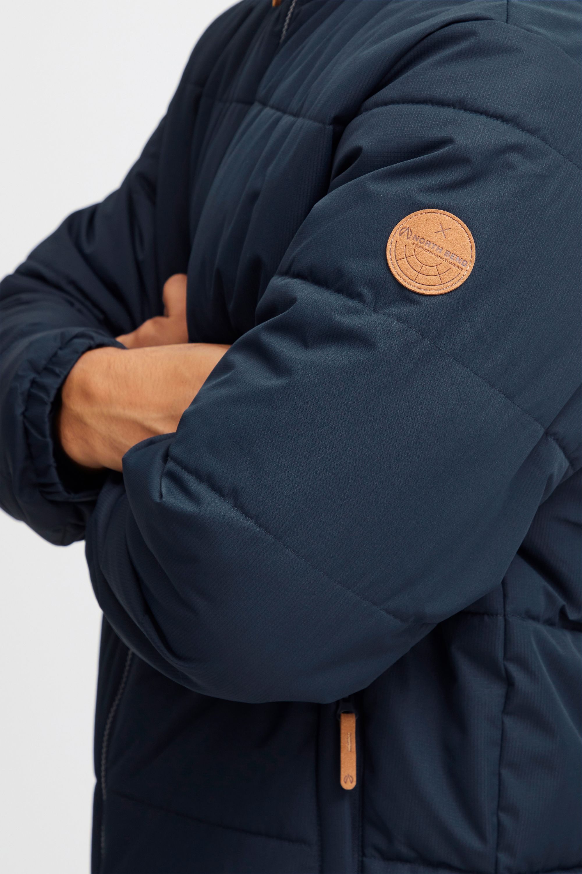 North Bend Steppjacke NBTownes M Wasserdichte Steppjacke mit hohem Kragen – Bild 5 von 5