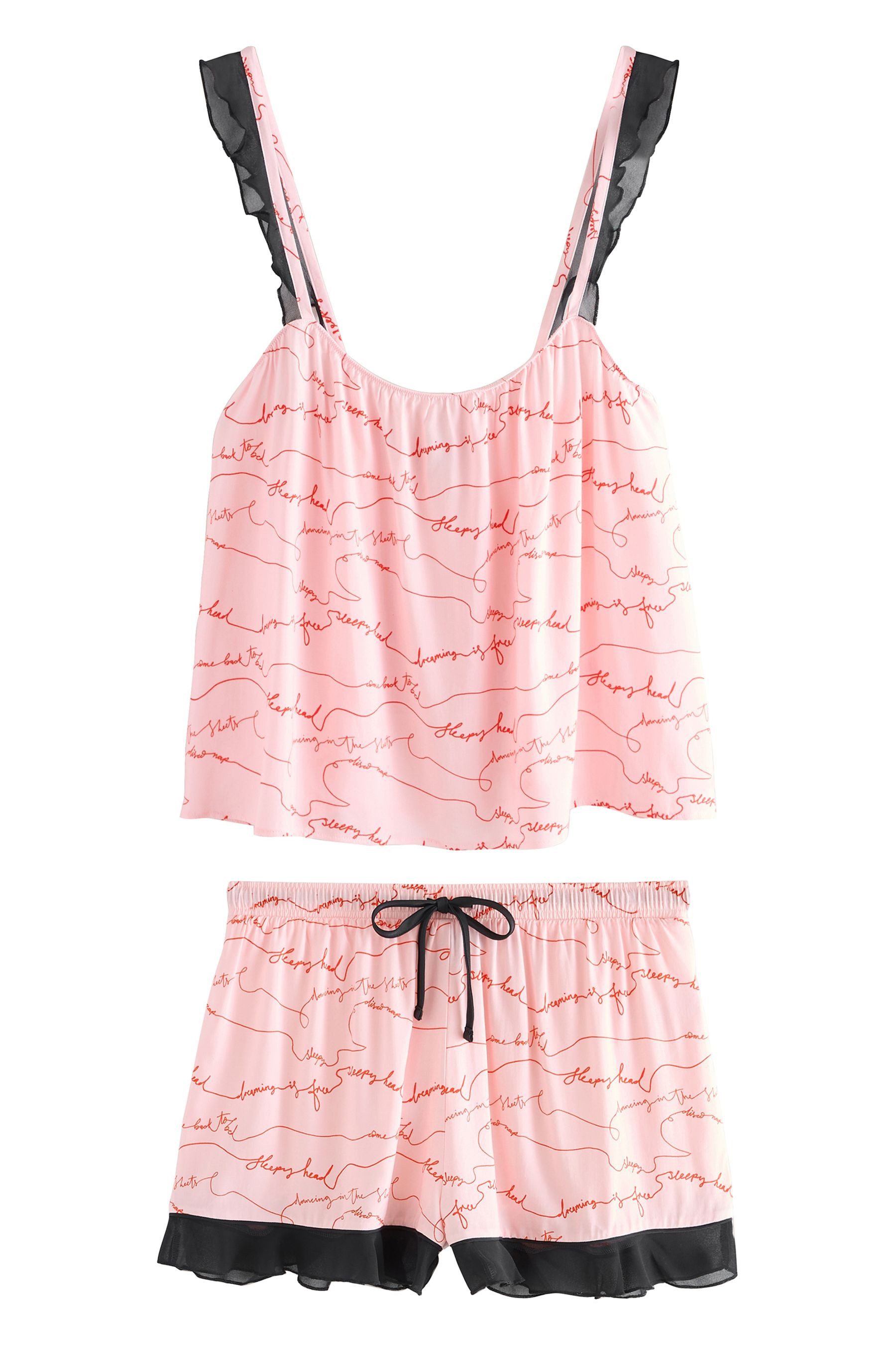 Rockett St George Pyjama Rockett St George Pyjama mit Trägertop und Shorts günstig online kaufen