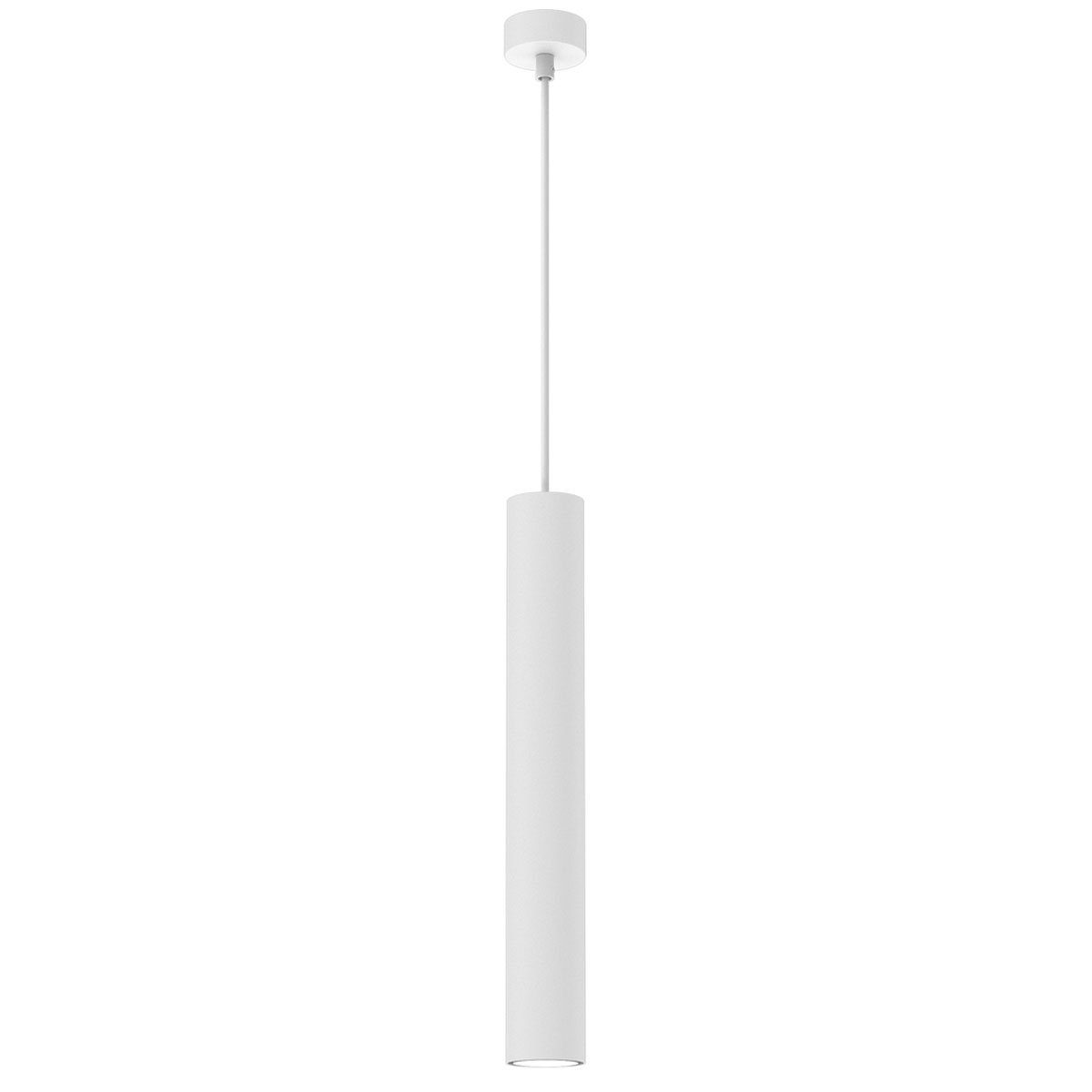 Kiom Pendelleuchte Hängeleuchte Gilon P1 weiß 1x GU10 Ø 5,5 cm, für wechselbare Leuchtmittel, Leuchtmittel nicht inklusive, Leuchtmittel abhängig