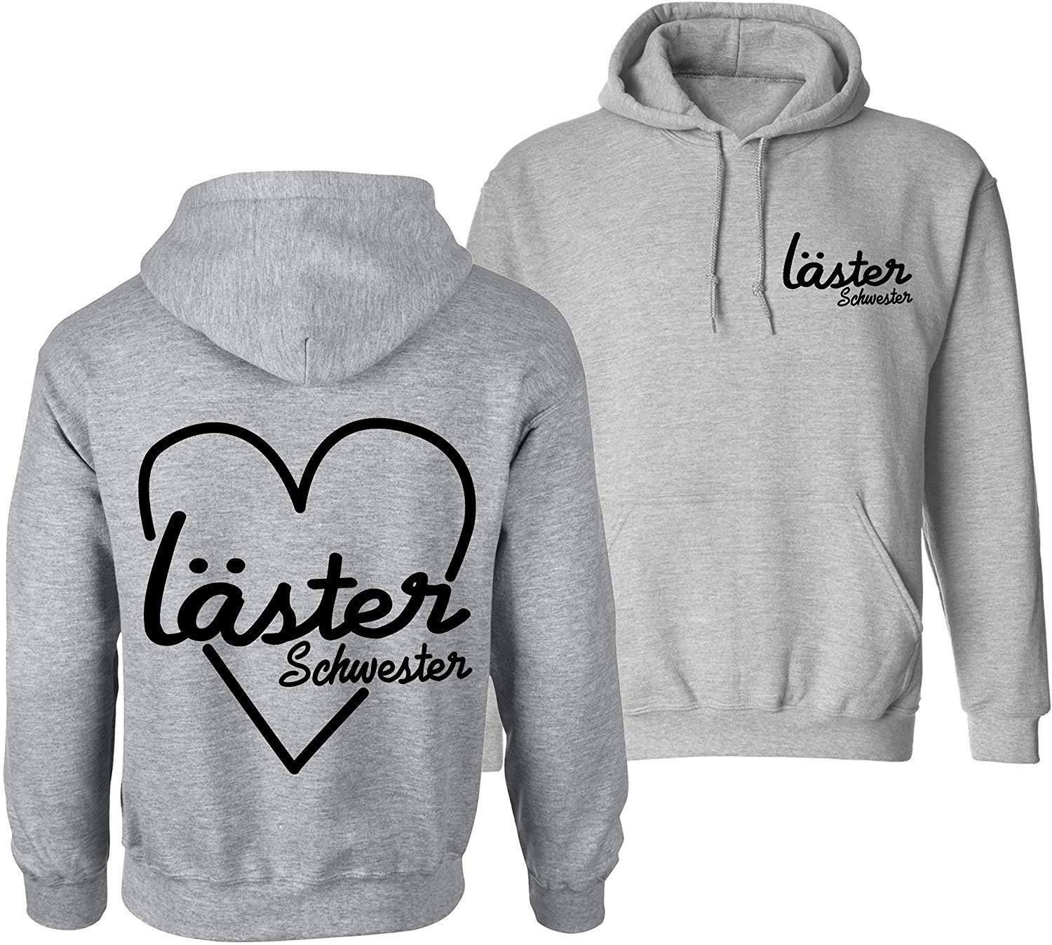 Couples Shop Kapuzenpullover Beste Freunde Damen Hoodie Pullover