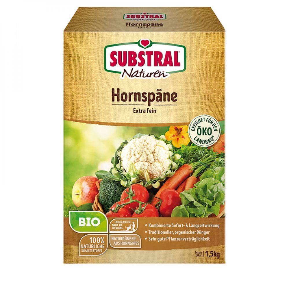 Substral Gartenbau-Substrat Substral Naturen Hornspäne Bio günstig online kaufen