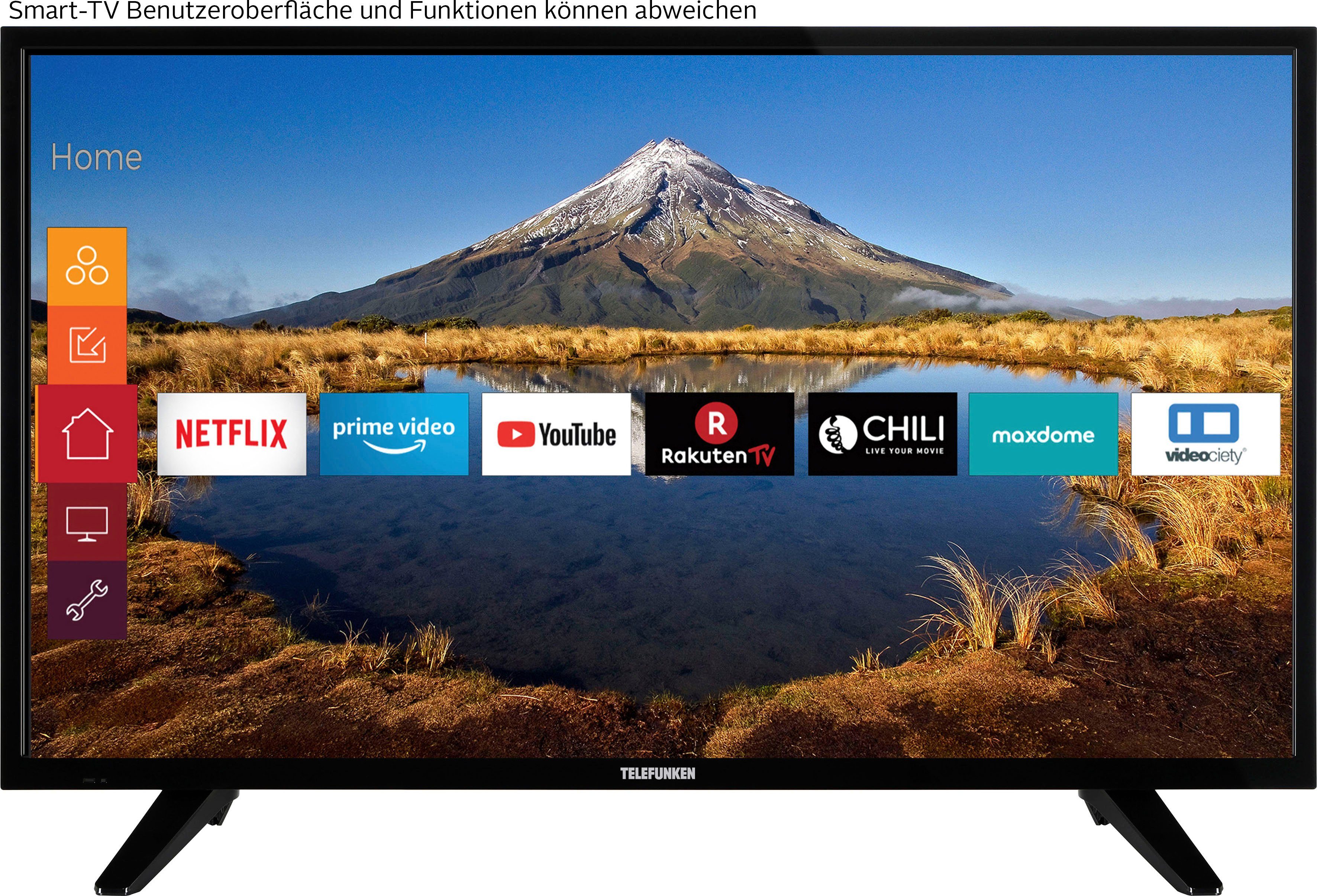 Telefunken D39H500M1CW LED-Fernseher (98 cm/39 Zoll, HD-ready, Smart-TV ...