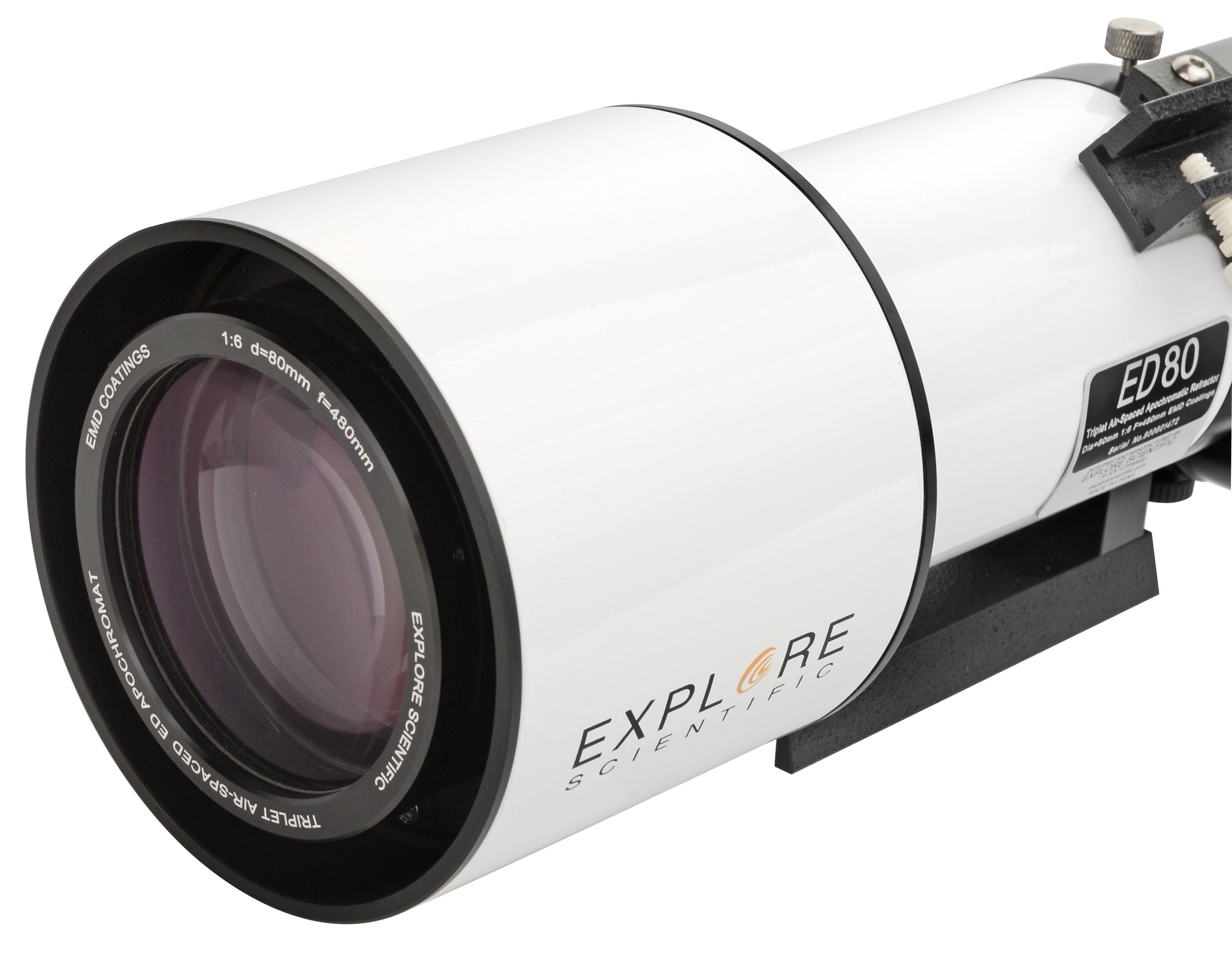 EXPLORE SCIENTIFIC Teleskop EXPLORE SCIENTIFIC ED APO 80mm f/6 FCD-100 Alu HEX