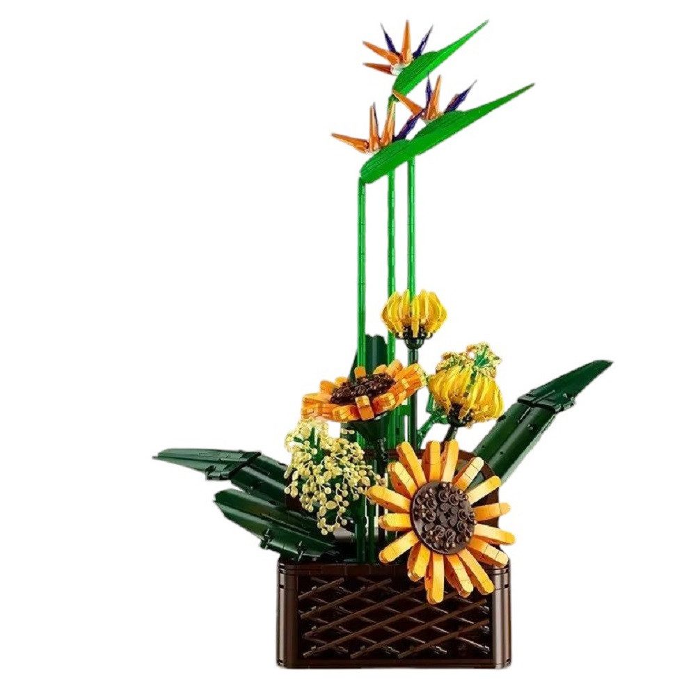 COIL Spielklötze, Bauklötze, Baukasten, Sonnenblume im Topf Spielbauklötze, günstig online kaufen