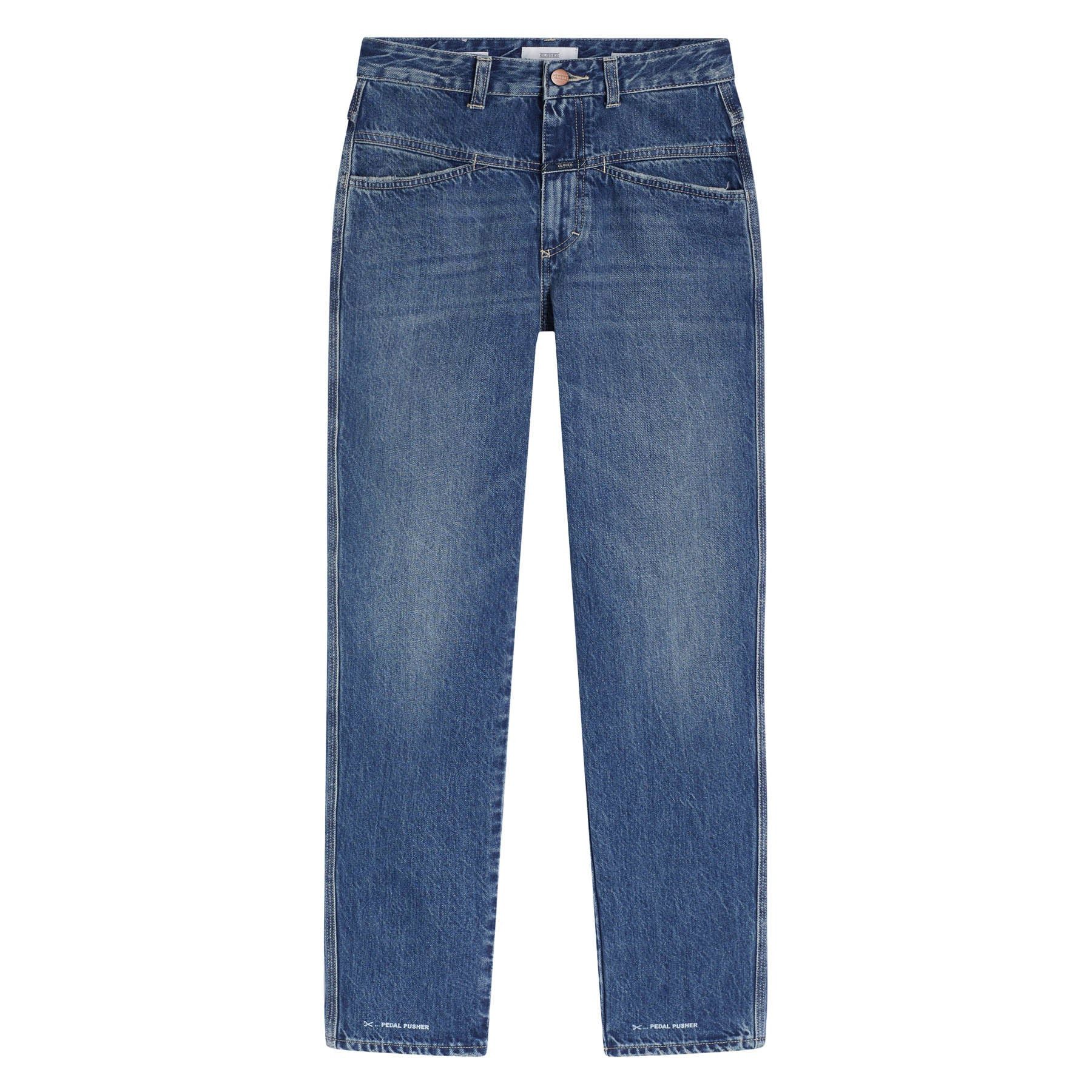 CLOSED 5-Pocket-Jeans CLOSED Jeans PEDAL PUSHER High Waist - Dunkelblau
