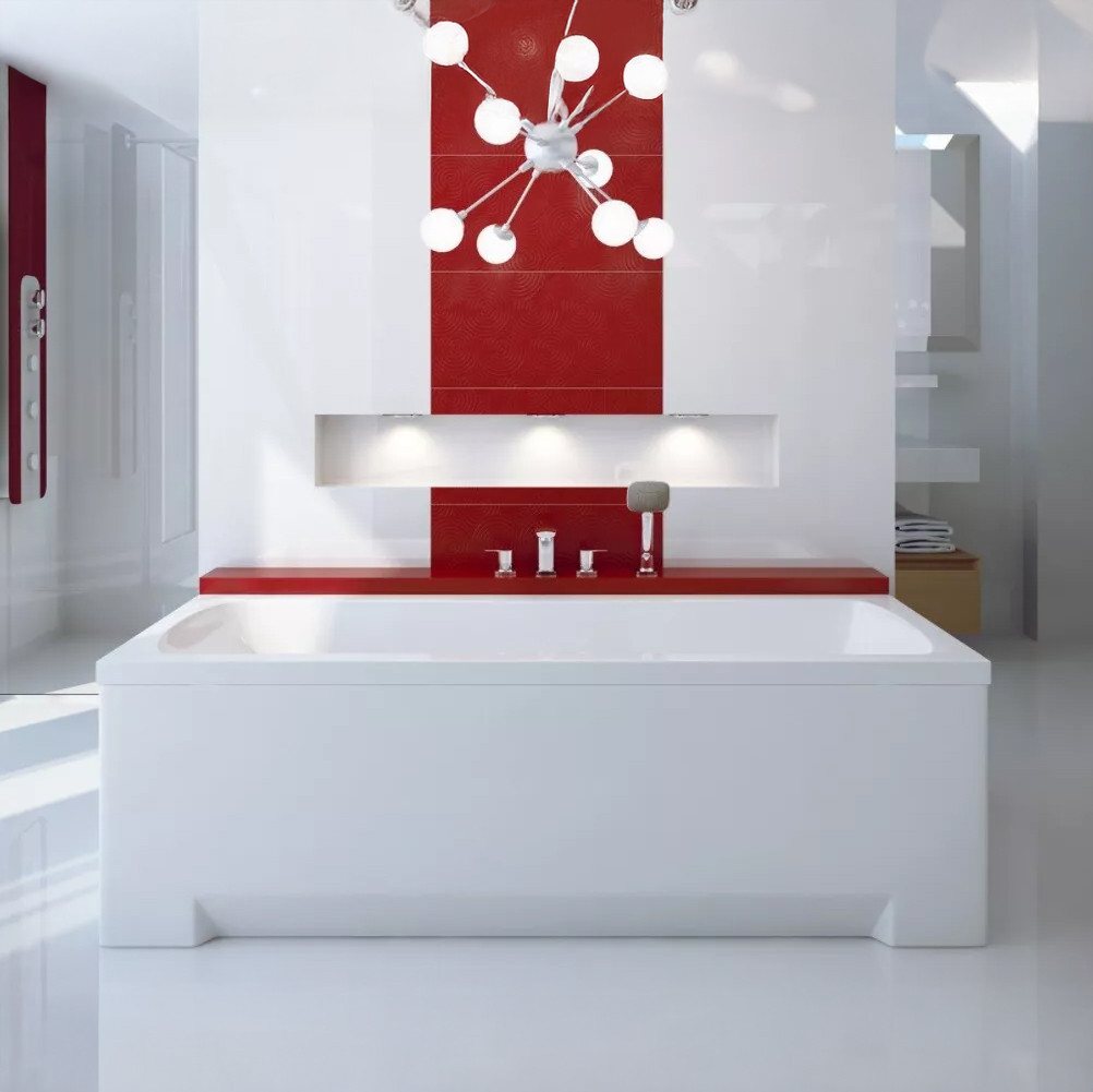 Thumbnail - KOLMAN Badewanne Rechteck Optima Premium 160x70, Ablaufgarnitur & Füße GRATIS