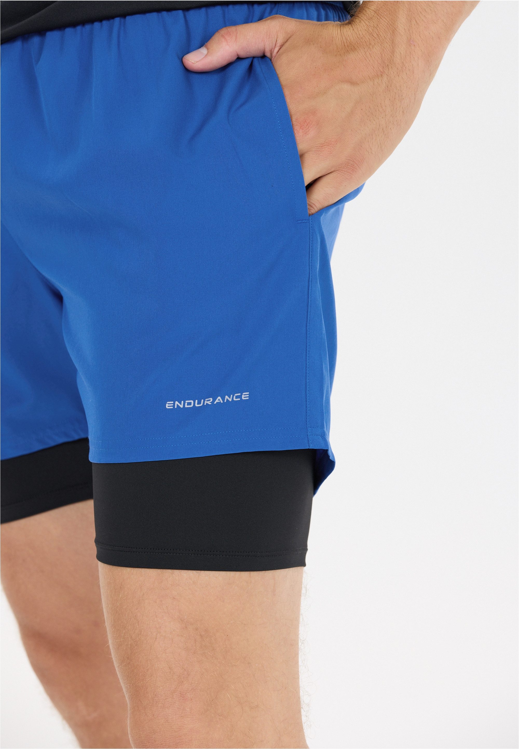 ENDURANCE Shorts Kros Im 2-in-1-Design mit Quick Dry und Stretch-Funktion günstig online kaufen
