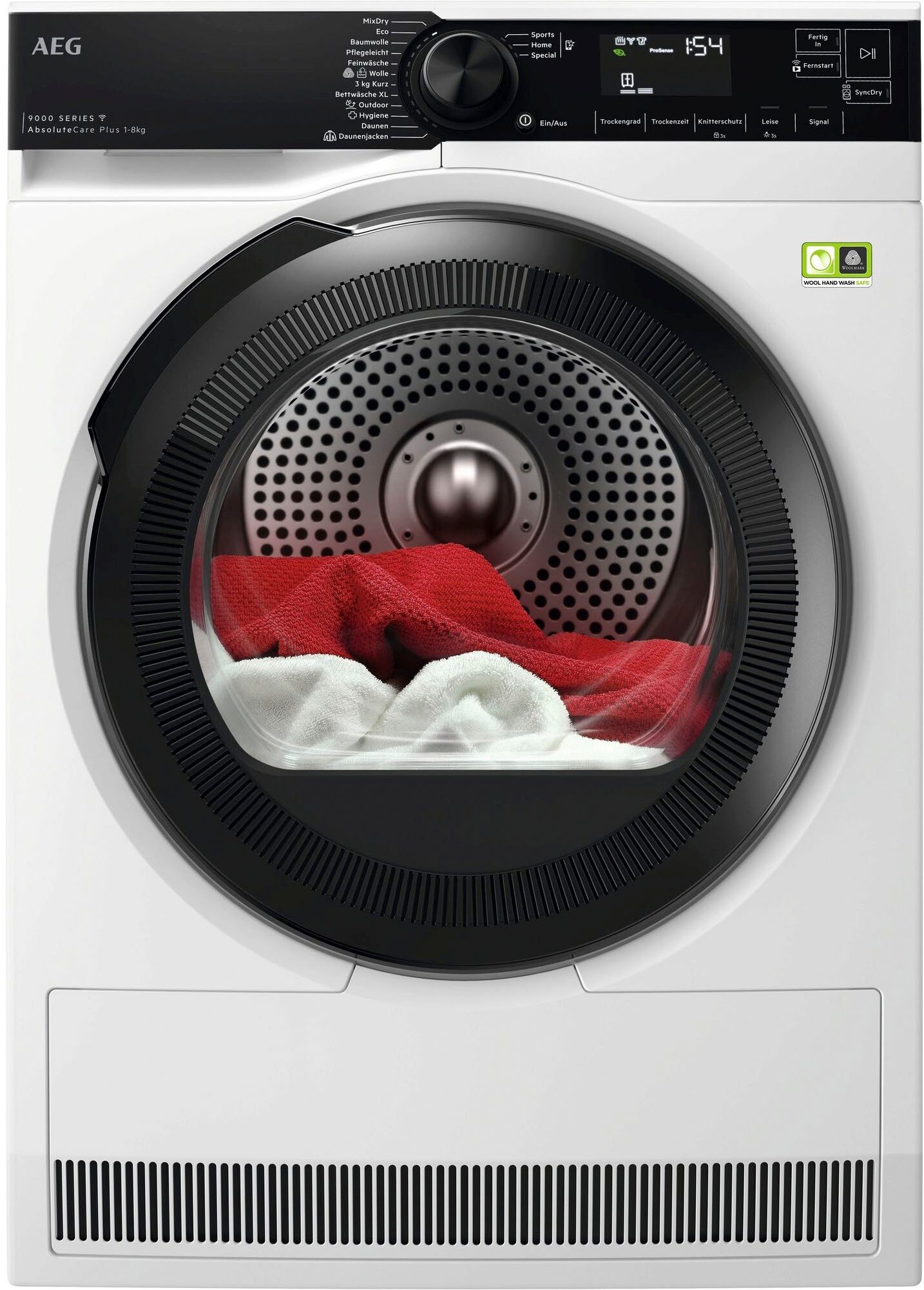 AEG Wärmepumpentrockner TR9W75780, 3D-Scan: Daunenjacken so flauschig und warm wie am ersten Tag