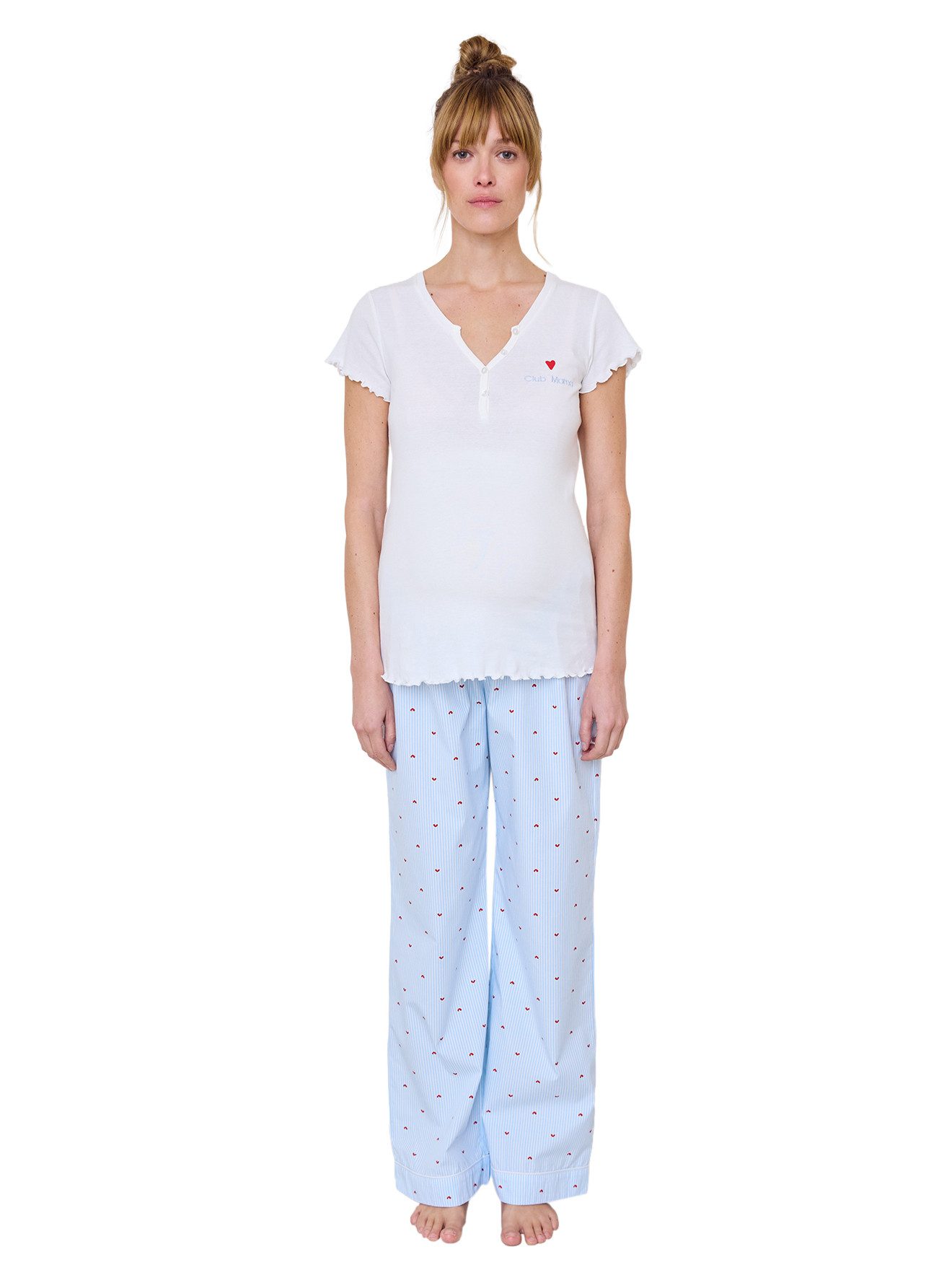 vertbaudet Umstandspyjama