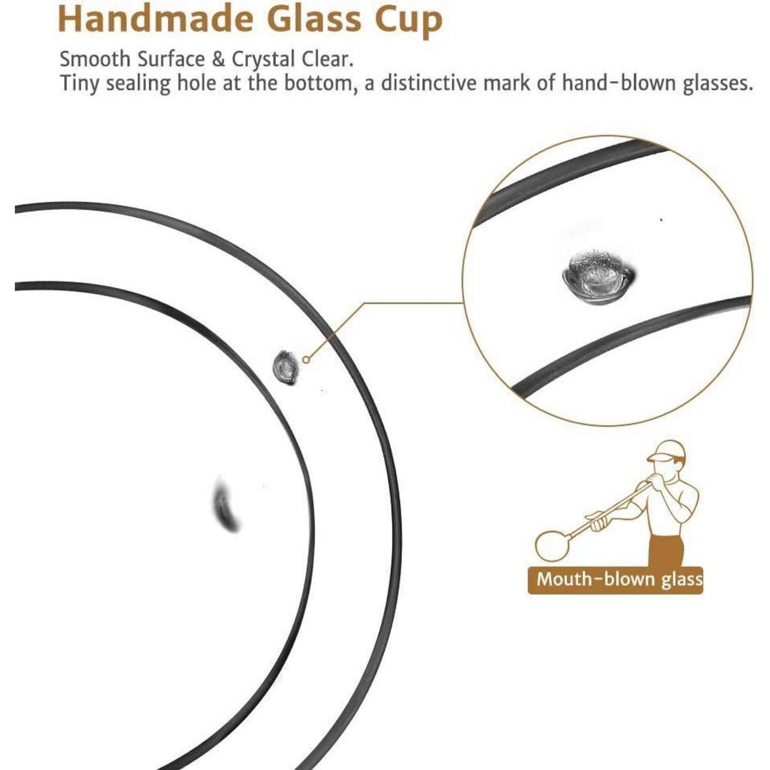 LuxusKollektion Latte-Macchiato-Glas Doppelwandige Latte Macchiato Gläser Set Borosilikatglas Kaffeetassen