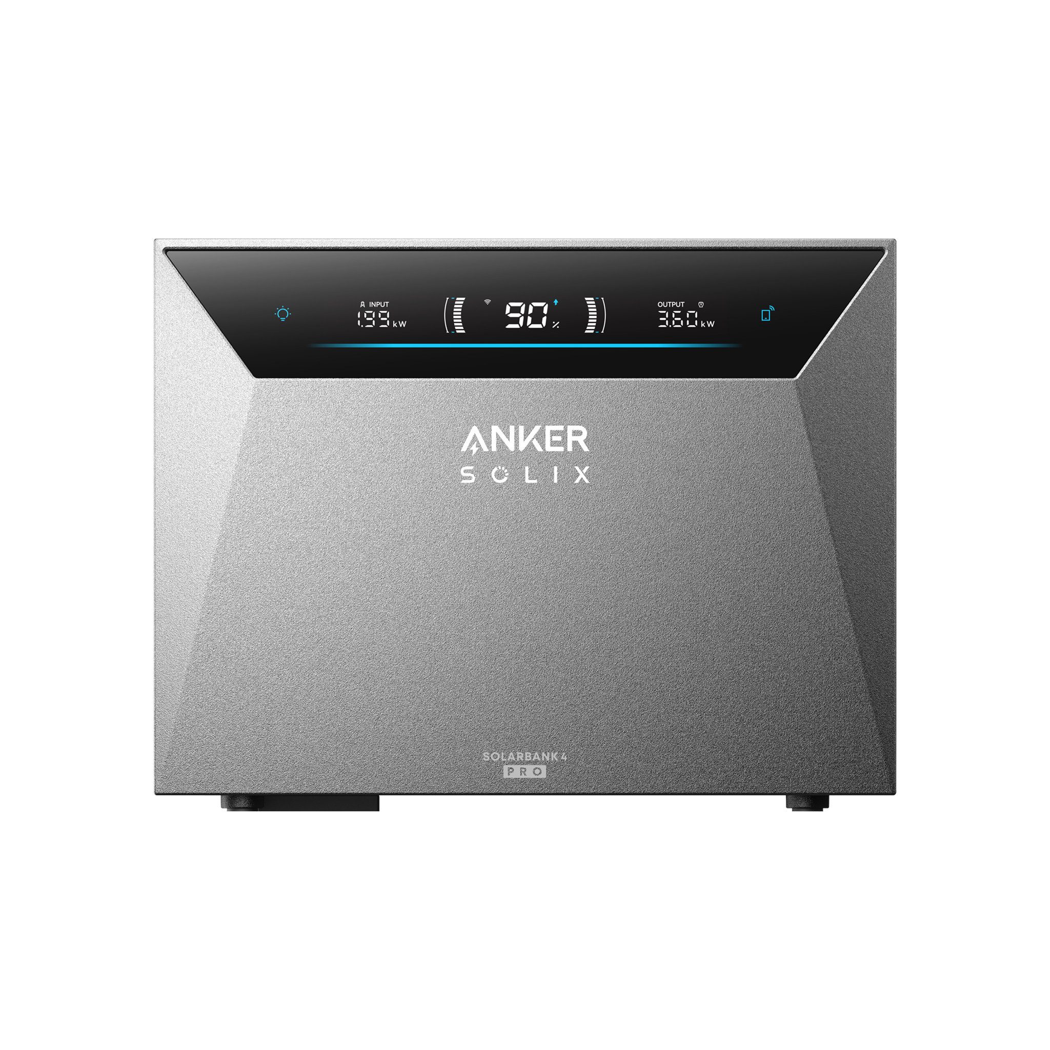 Anker Balkonkraftwerk Anker SOLIX Solarbank 4 E5000 Pro 5000W Solarspeicher, 2500 W, mit 2500W Ausgangsleistung, IP66