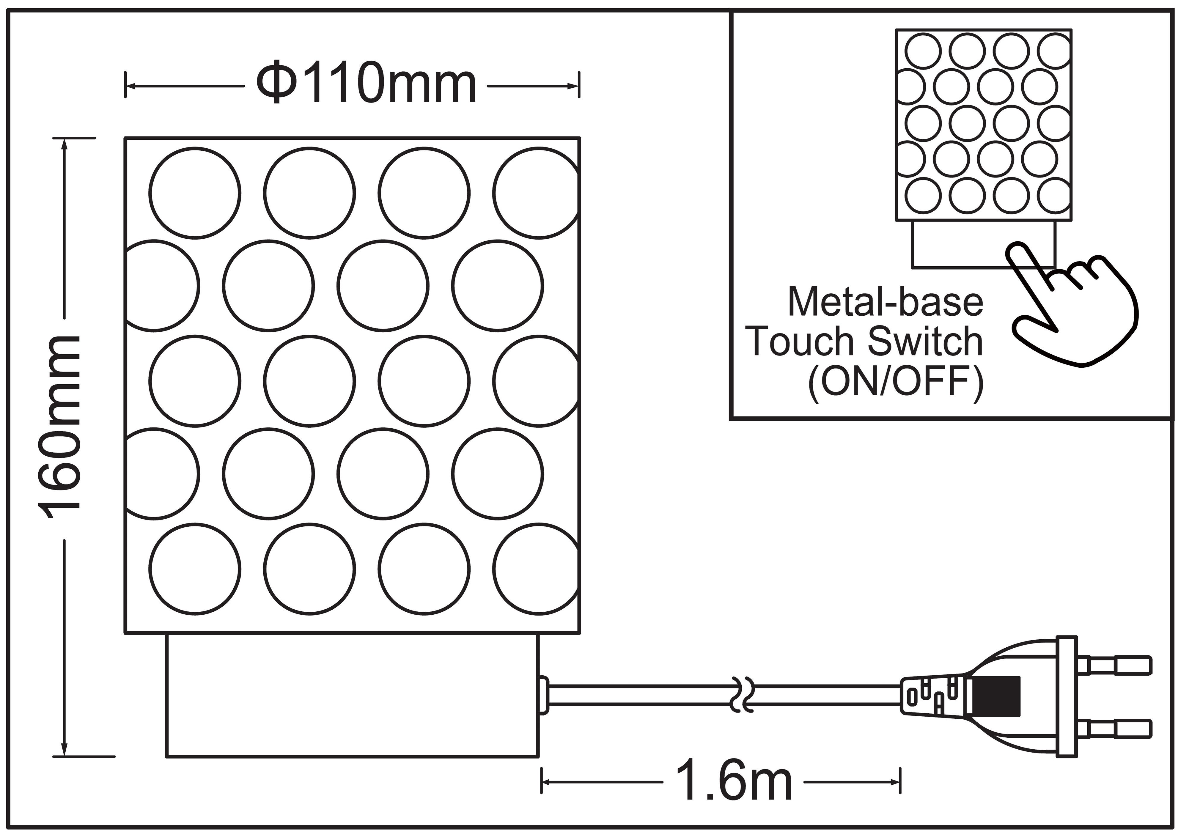 TRANGO LED Tischleuchte, 2017-21C-L Touch LED Tischlampe mit Beige Glasschi günstig online kaufen