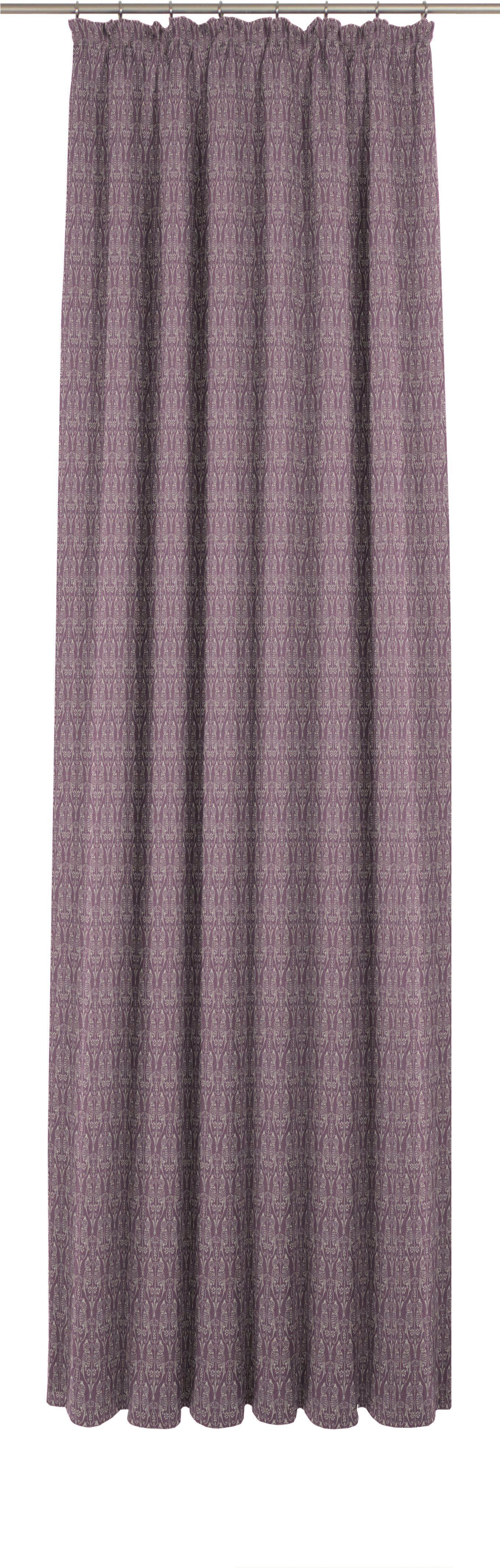 Adam Vorhang Little Parrot (1 St), Kräuselband, blickdicht, Jacquard, aus 100% Bio-Baumwolle
