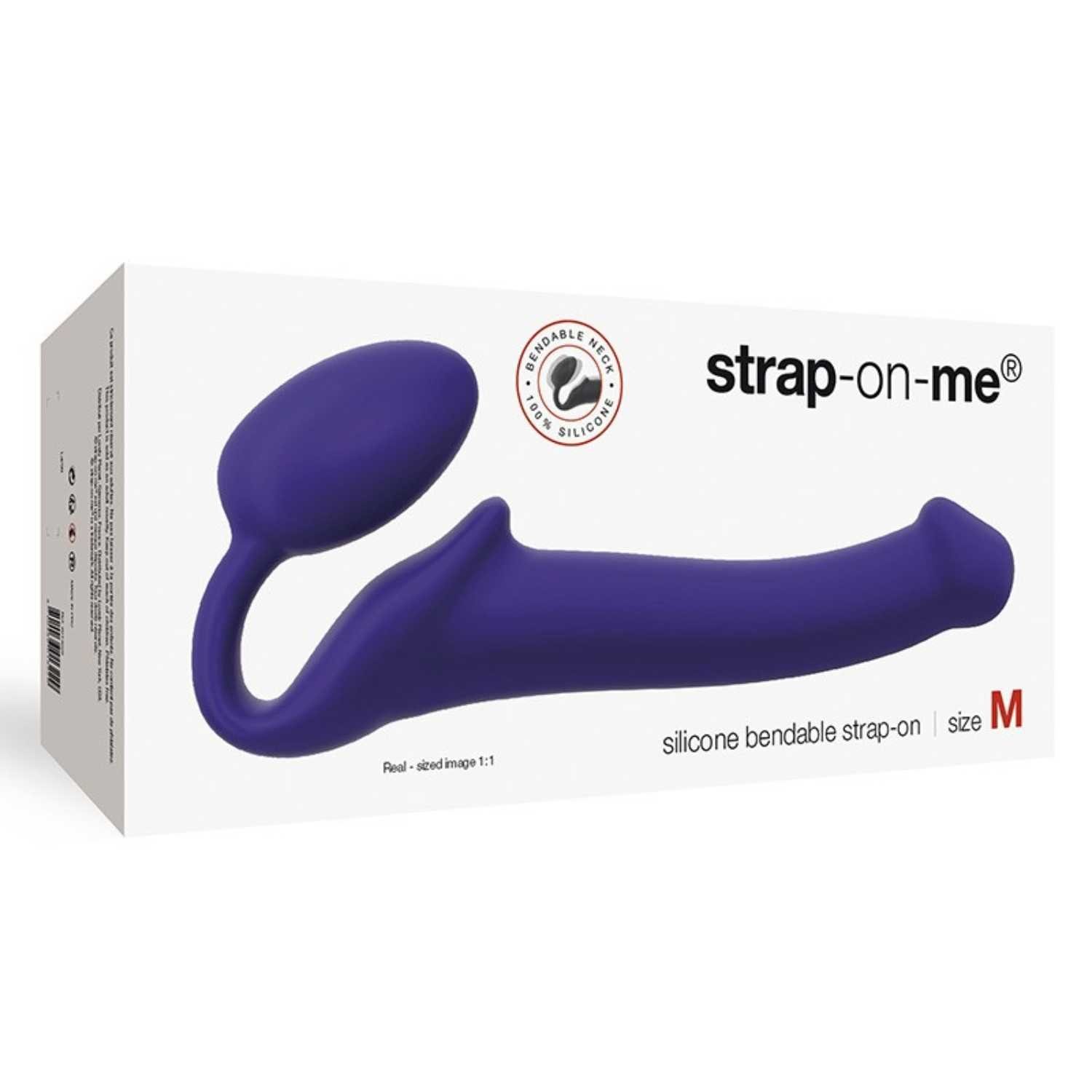 strap-on-me® Strap-on-Dildo Strapon Dildo violett M Strap-On-Me Strapless