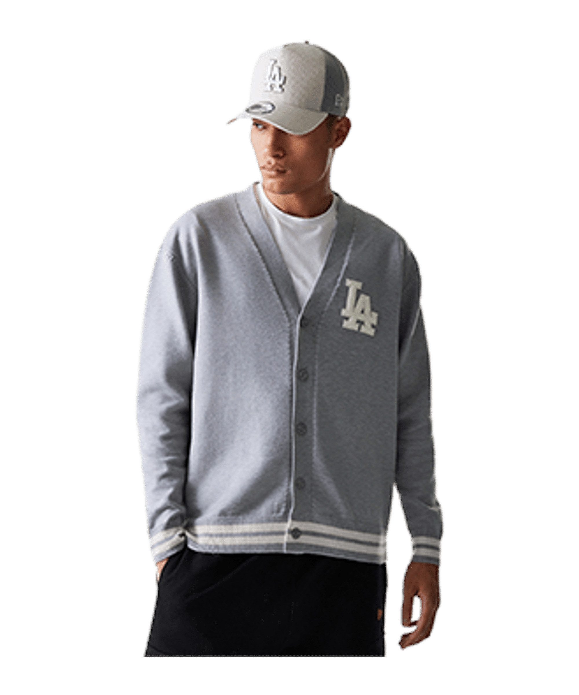 New Era Sweatjacke New Era MLB Knit Los Angeles Dodgers Jacke Polyester