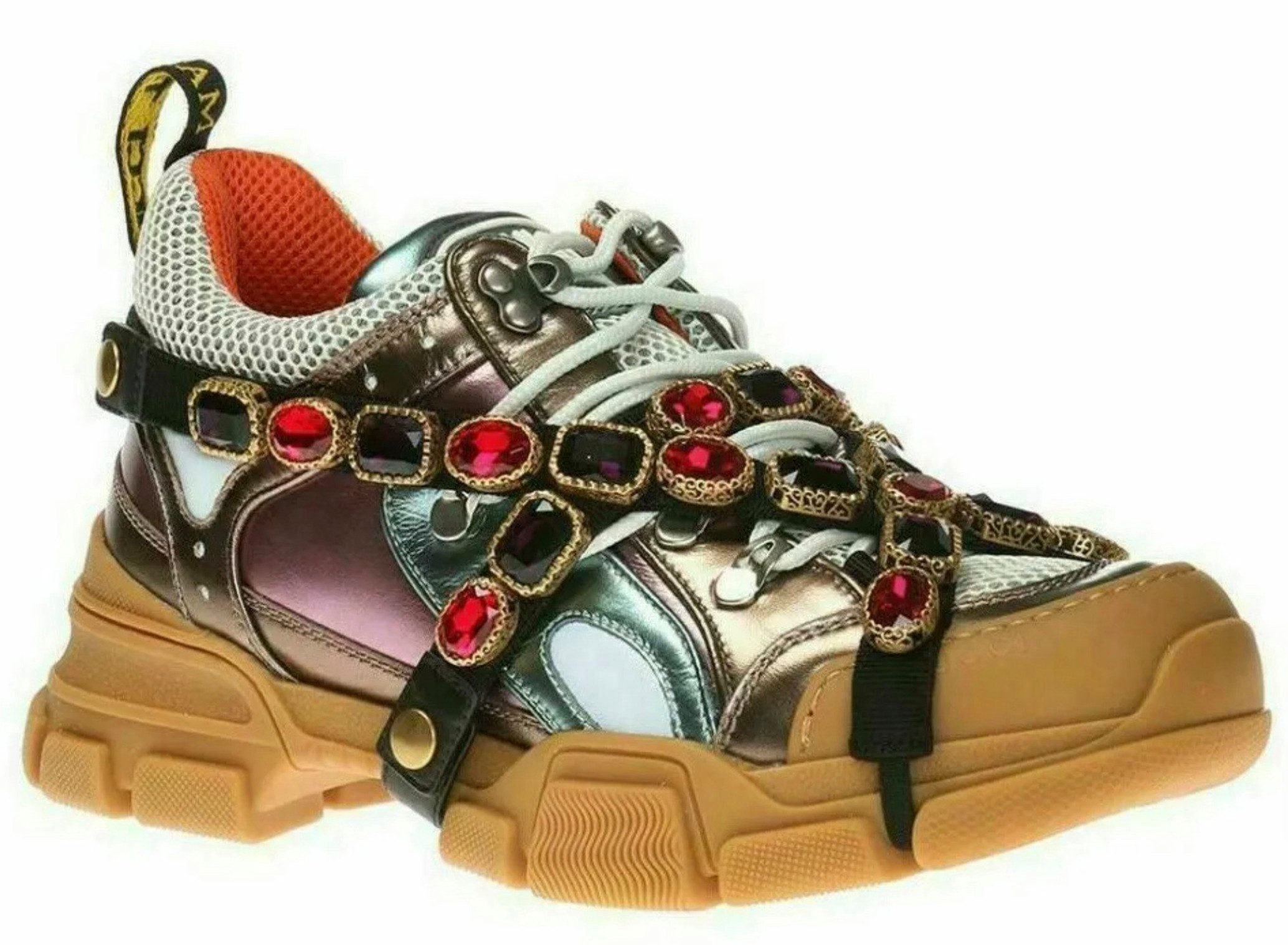 GUCCI Flashtrek Removable Crystal Trainers 36,5 Sneaker günstig online kaufen
