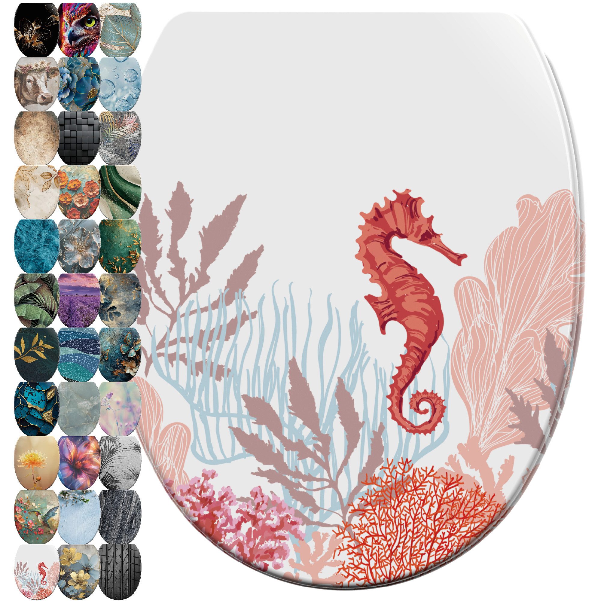 Sanilo WC-Sitz mit Absenkautomatik & Top Fix in vielen Designs, hochwertig, günstig online kaufen