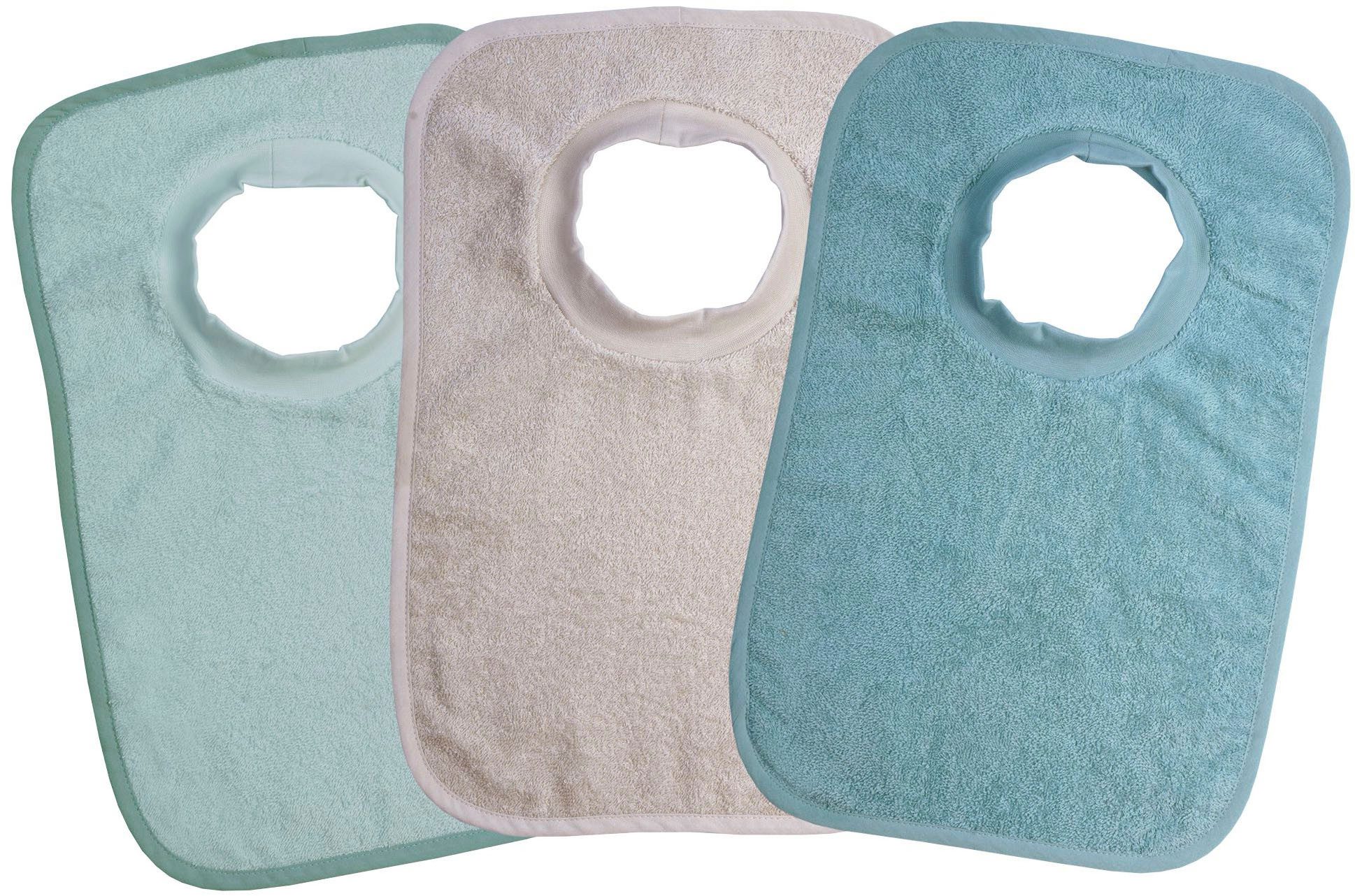 Wörner Lätzchen Riesen-Schlupflatz 3er Pack, (3-St), maschinenwaschbar, trocknergeeignet