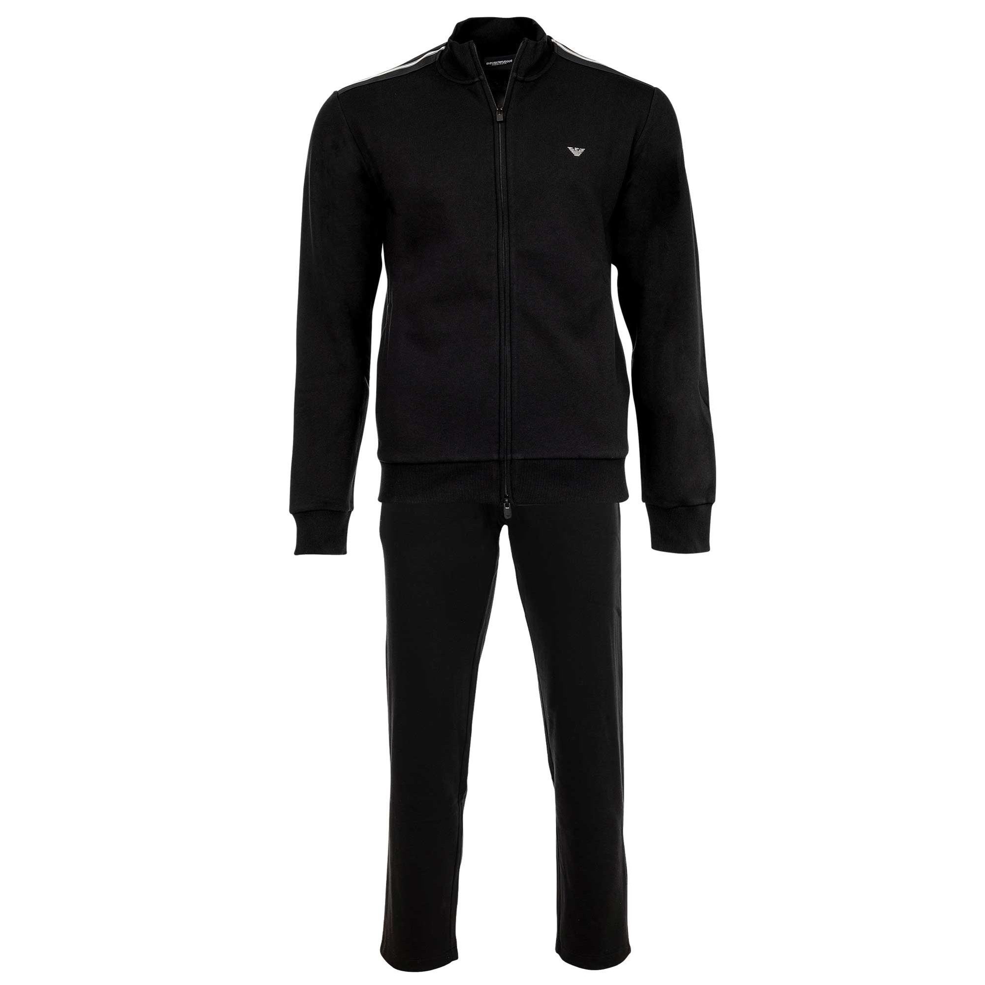 Emporio Armani Sweatshirt Herren Trainingsanzug Baumwolle BASIC TERRY