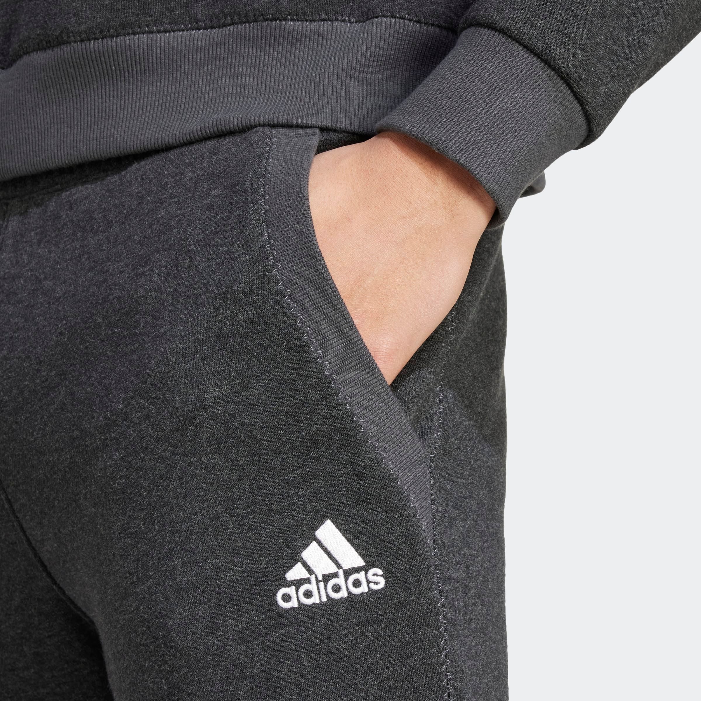 adidas Sportswear Sporthose SEASONAL ESSENTIALS MÉLANGE für Alltag und sportliche Aktivitäten, mit Rippbündchen