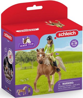 Schleich® Spielfigur HORSE CLUB, Sarah und Mystery (42542)