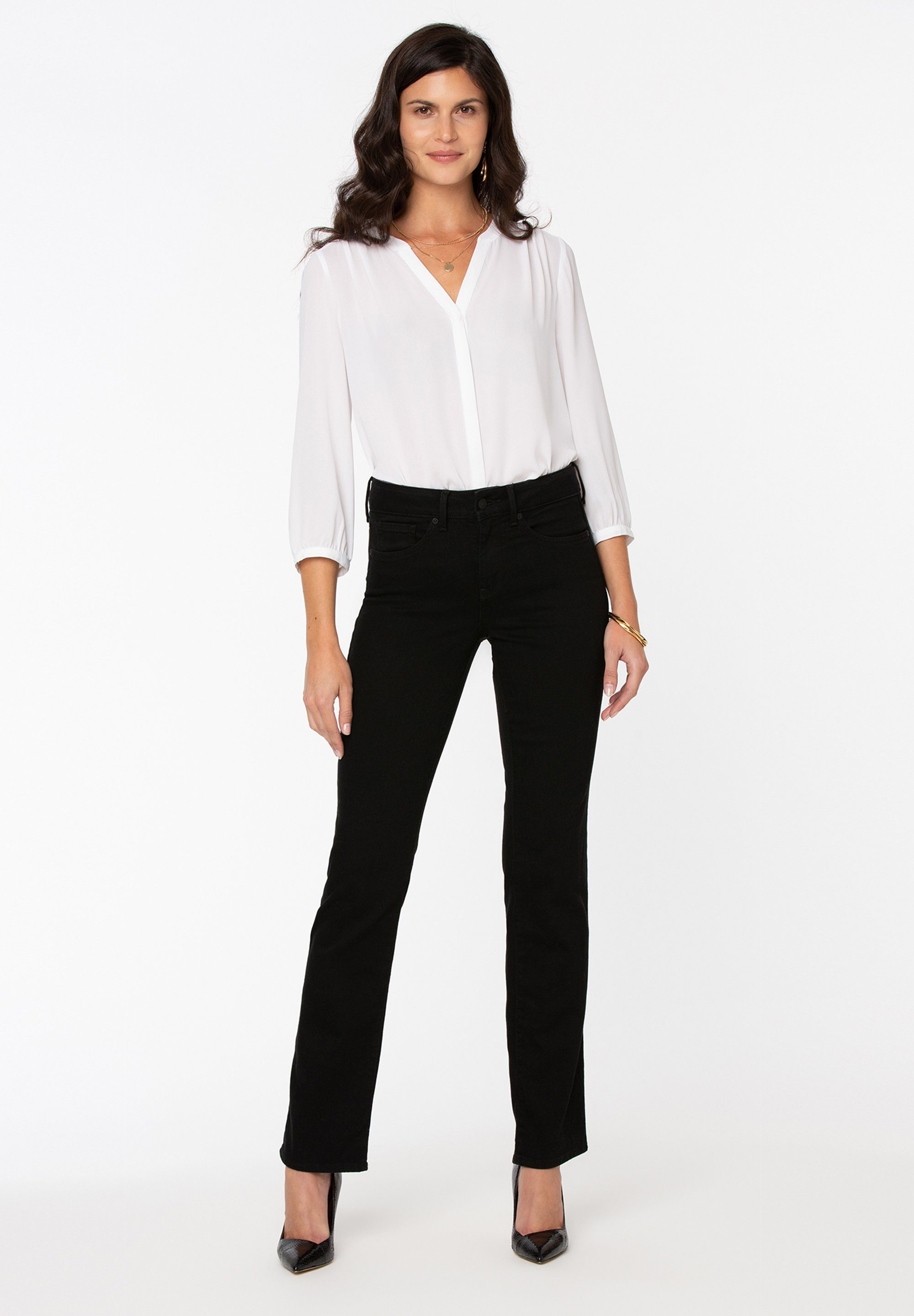 NYDJ Straight-Jeans Marilyn Straight schlank machend